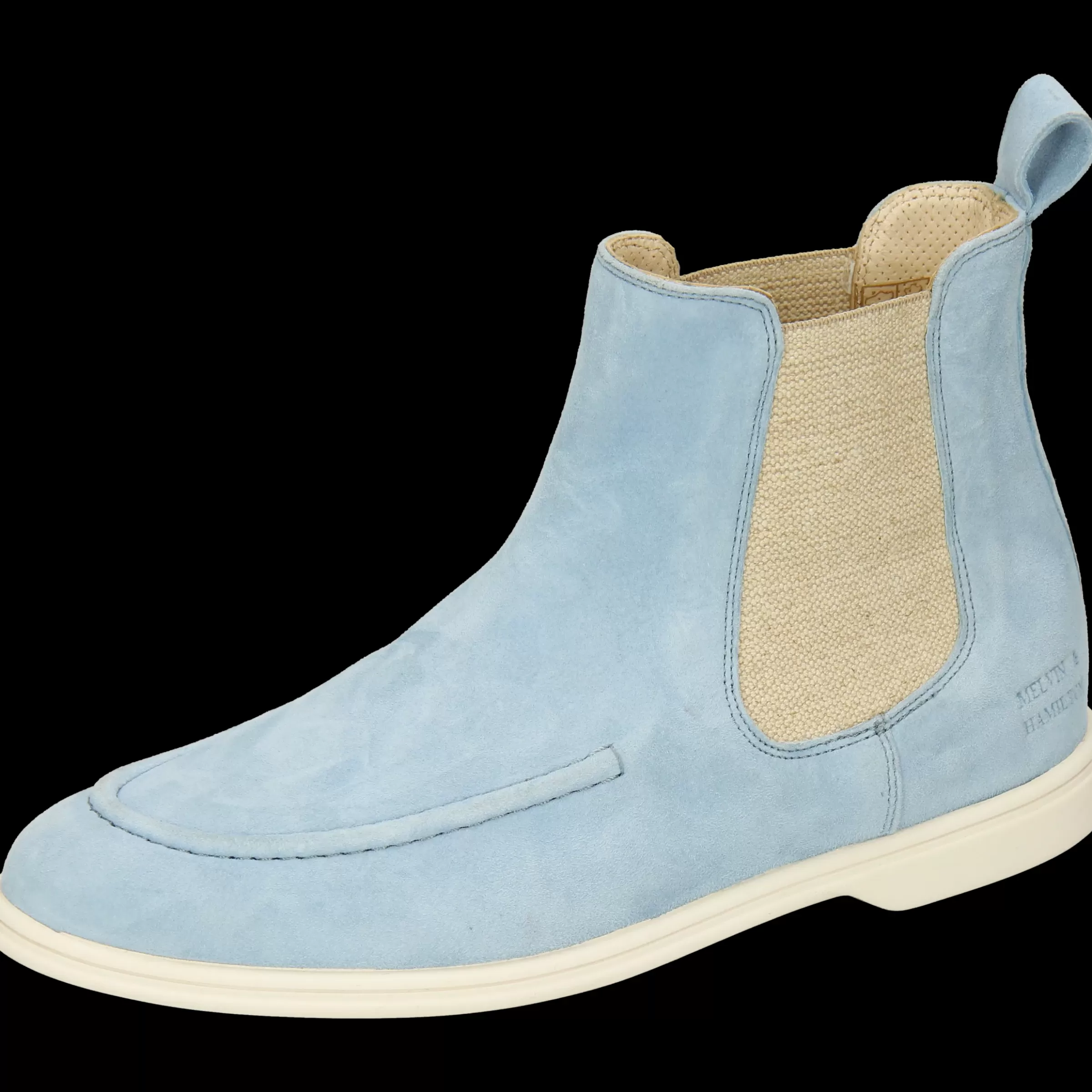 Melvin & Hamilton Enkellaarsjes<Adley 18 Blauw