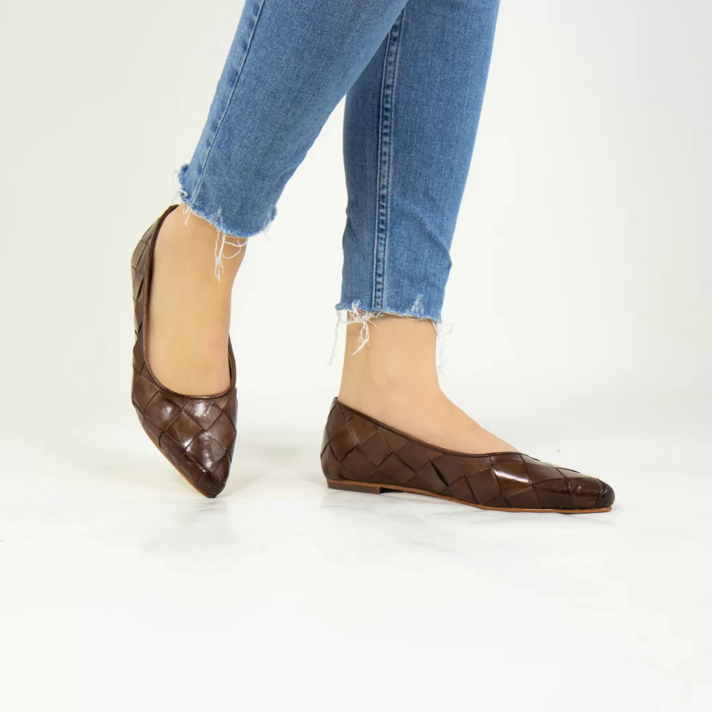 Melvin & Hamilton Ballerina's<Alexa 41 Bruin