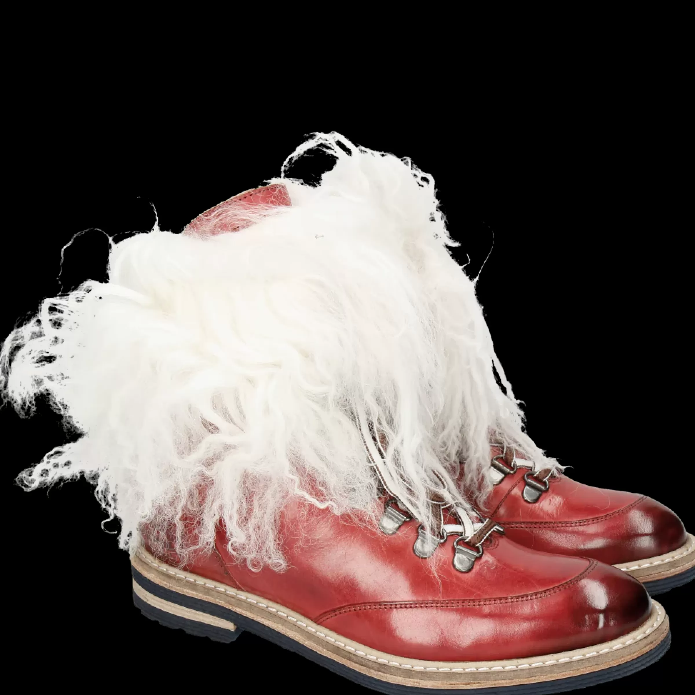 Melvin & Hamilton Enkellaarsjes<Amelie 73 Rood