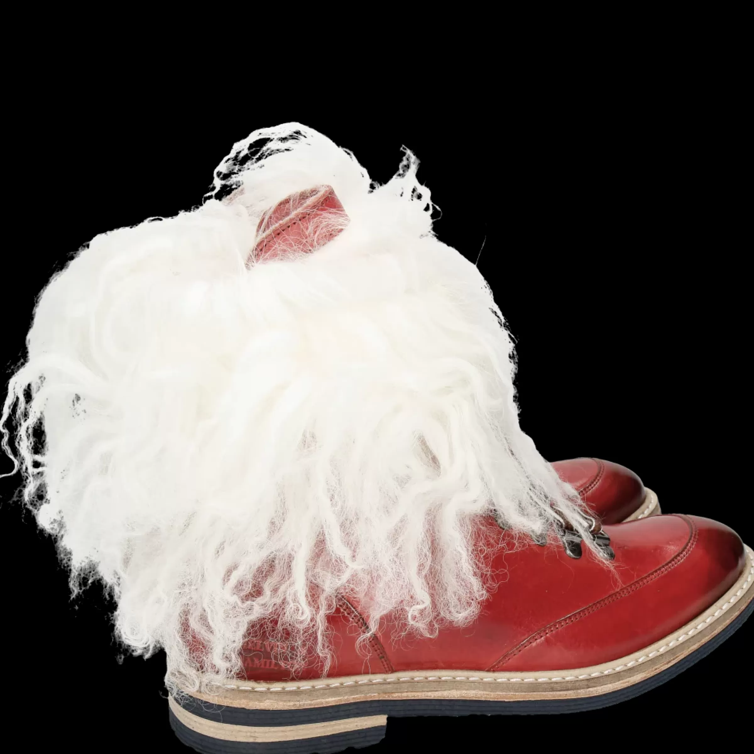 Melvin & Hamilton Enkellaarsjes<Amelie 73 Rood