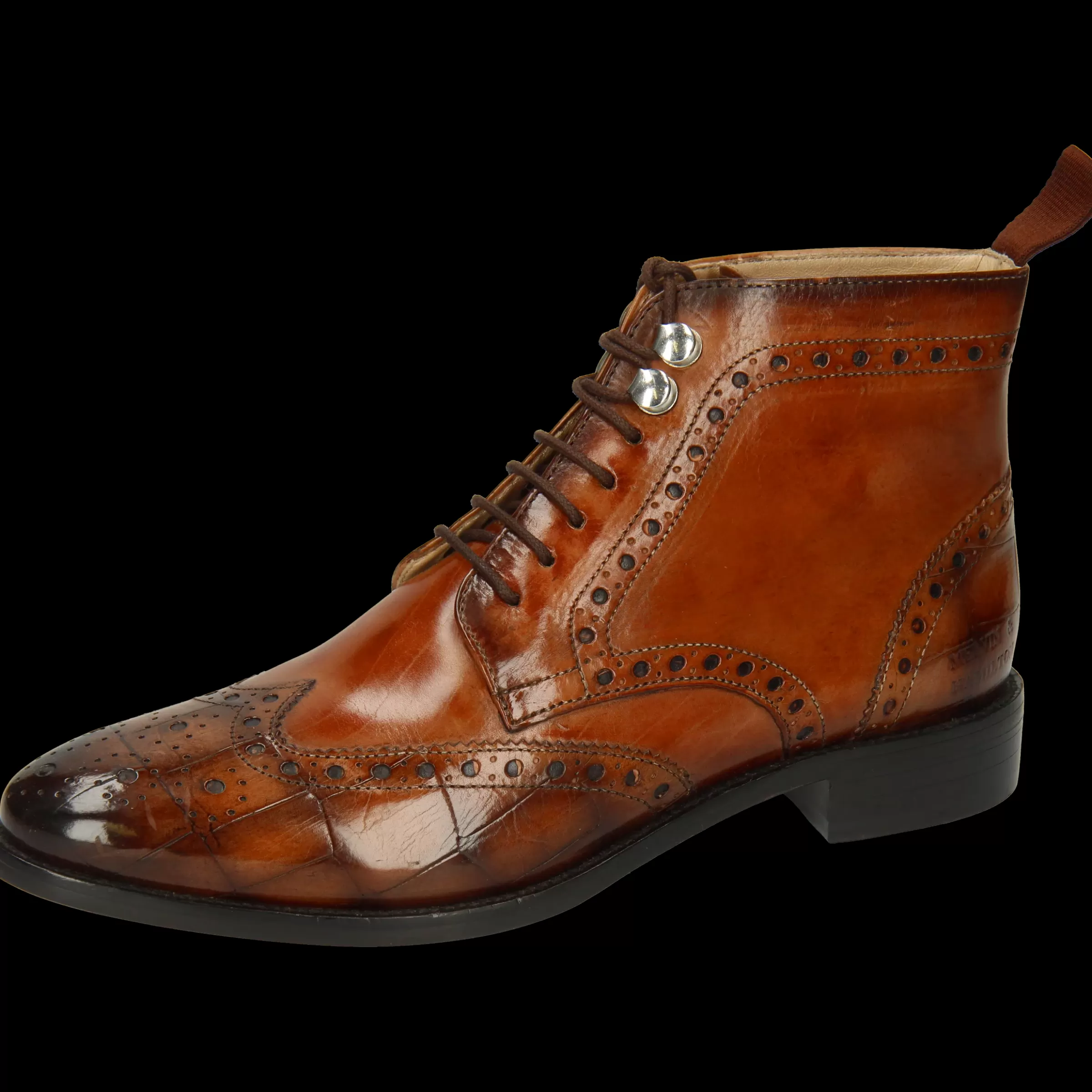 Melvin & Hamilton Enkellaarsjes<Betty 13 Bruin