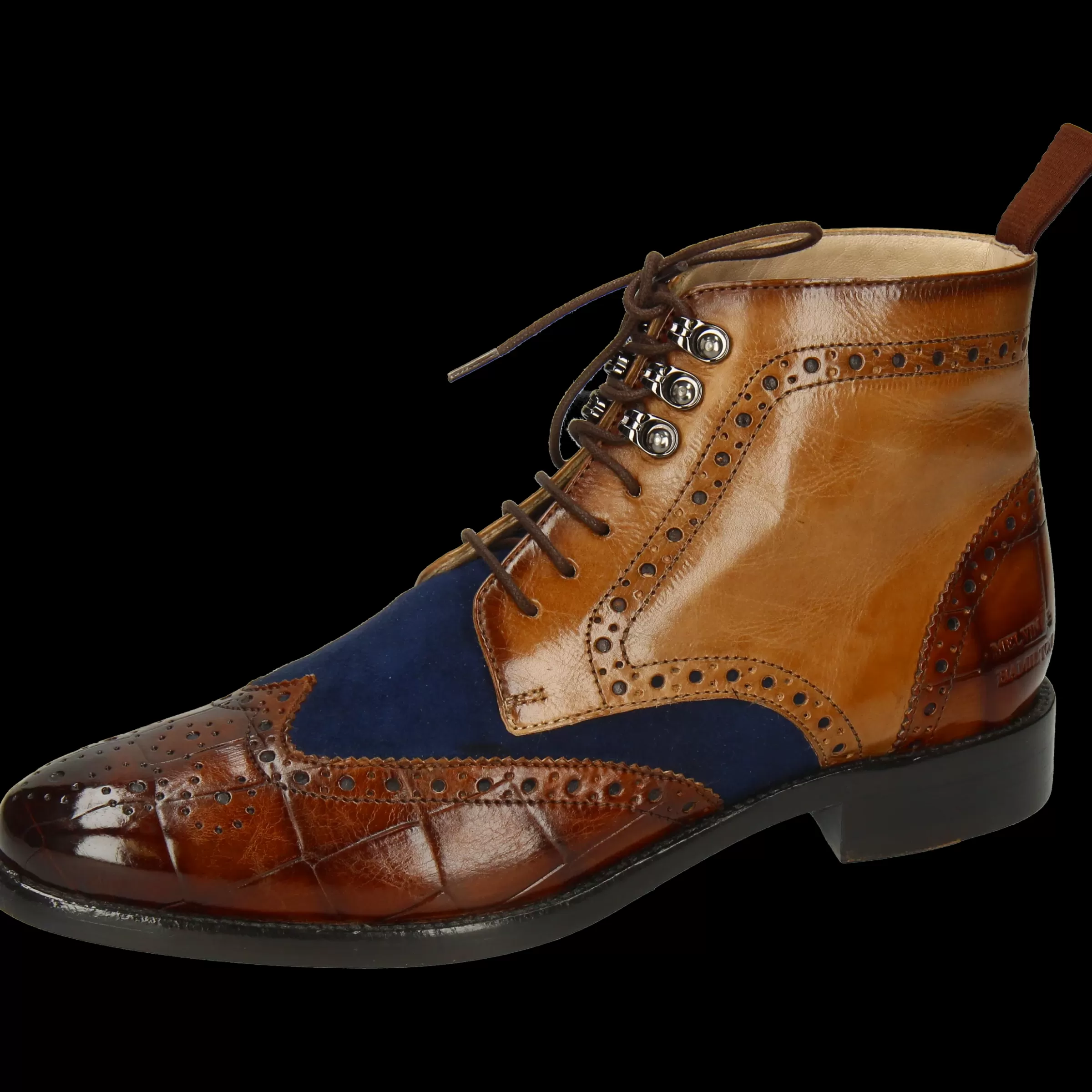 Melvin & Hamilton Enkellaarsjes<Betty 13 Bruin