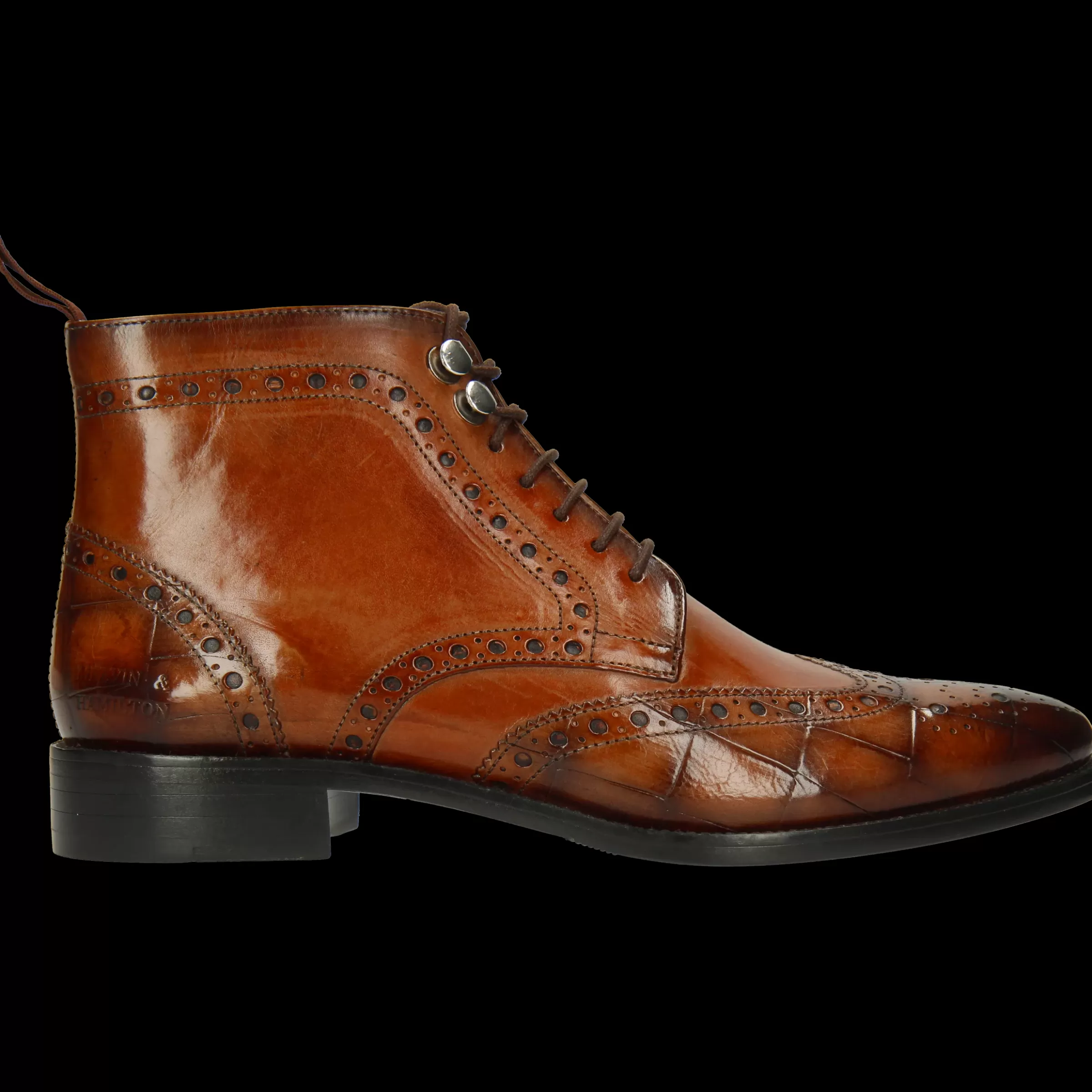 Melvin & Hamilton Enkellaarsjes<Betty 13 Bruin