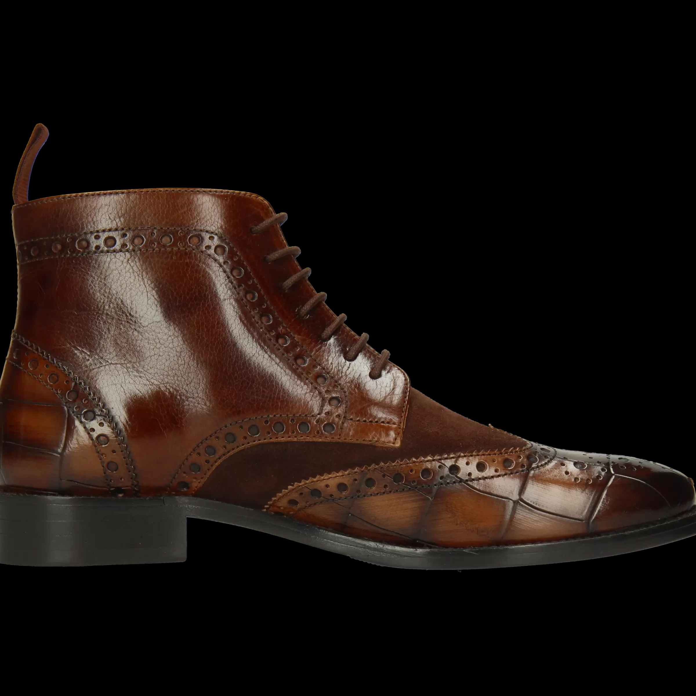 Melvin & Hamilton Enkellaarsjes<Betty 13 Bruin