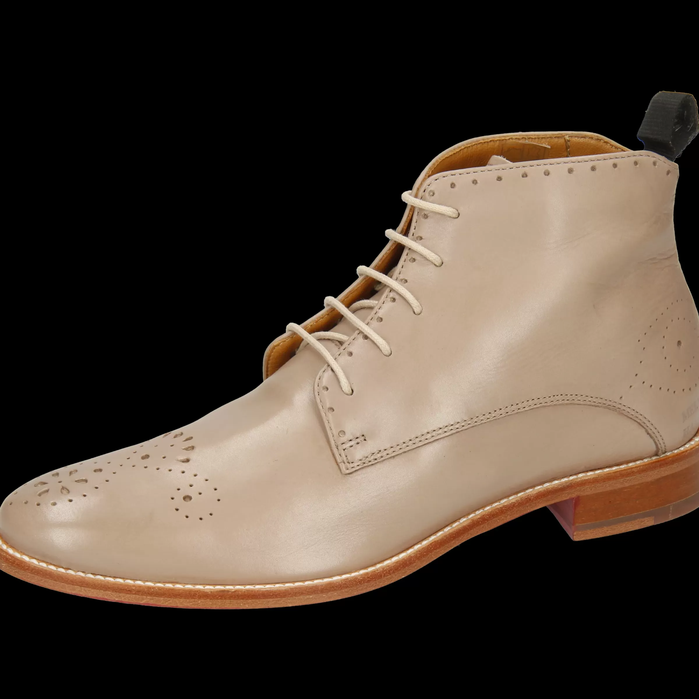 Melvin & Hamilton Enkellaarsjes<Betty 4 Beige
