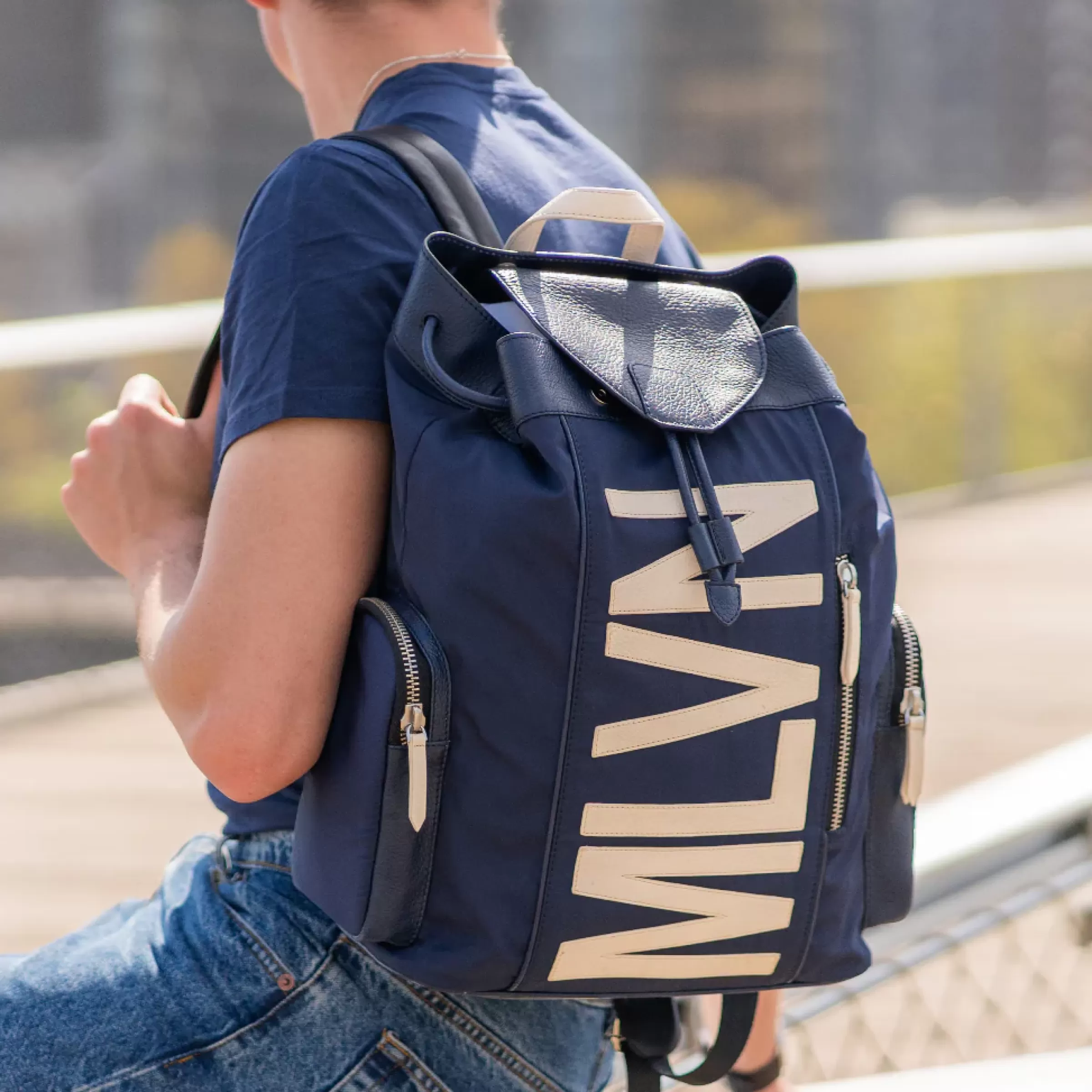 Melvin & Hamilton Rugzakken<Calgary Blauw