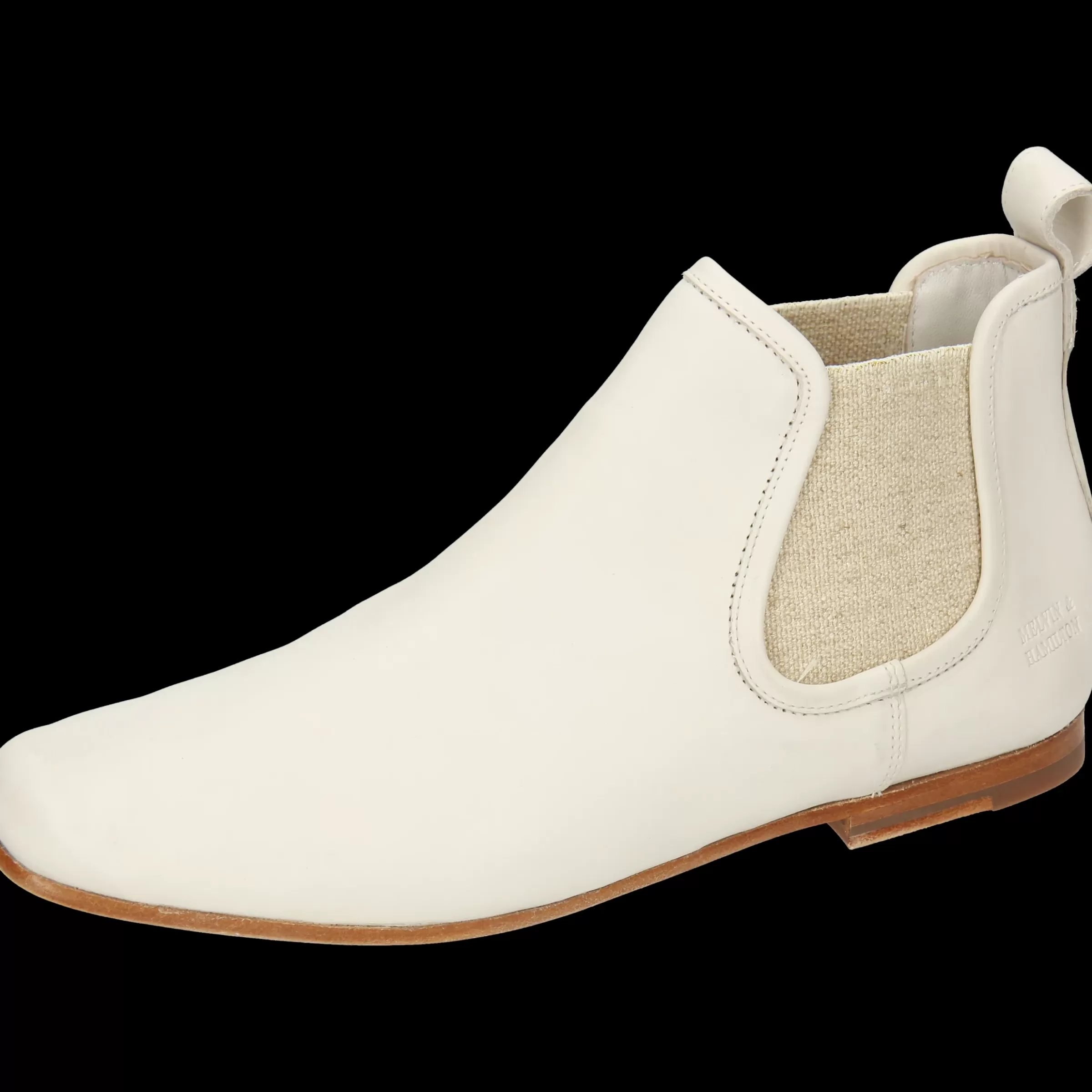Melvin & Hamilton Enkellaarsjes<Camilla 3 Beige