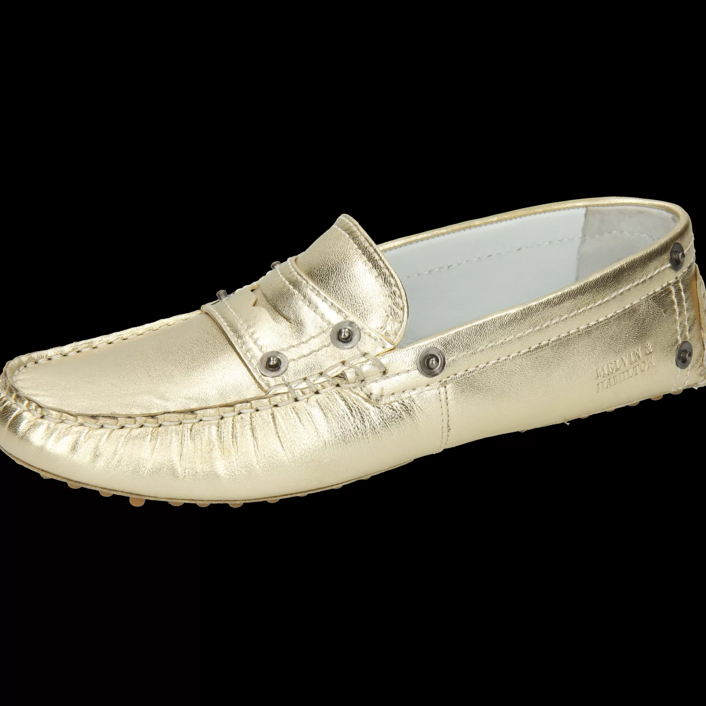 Melvin & Hamilton Loafers<Caroline 1 Goud