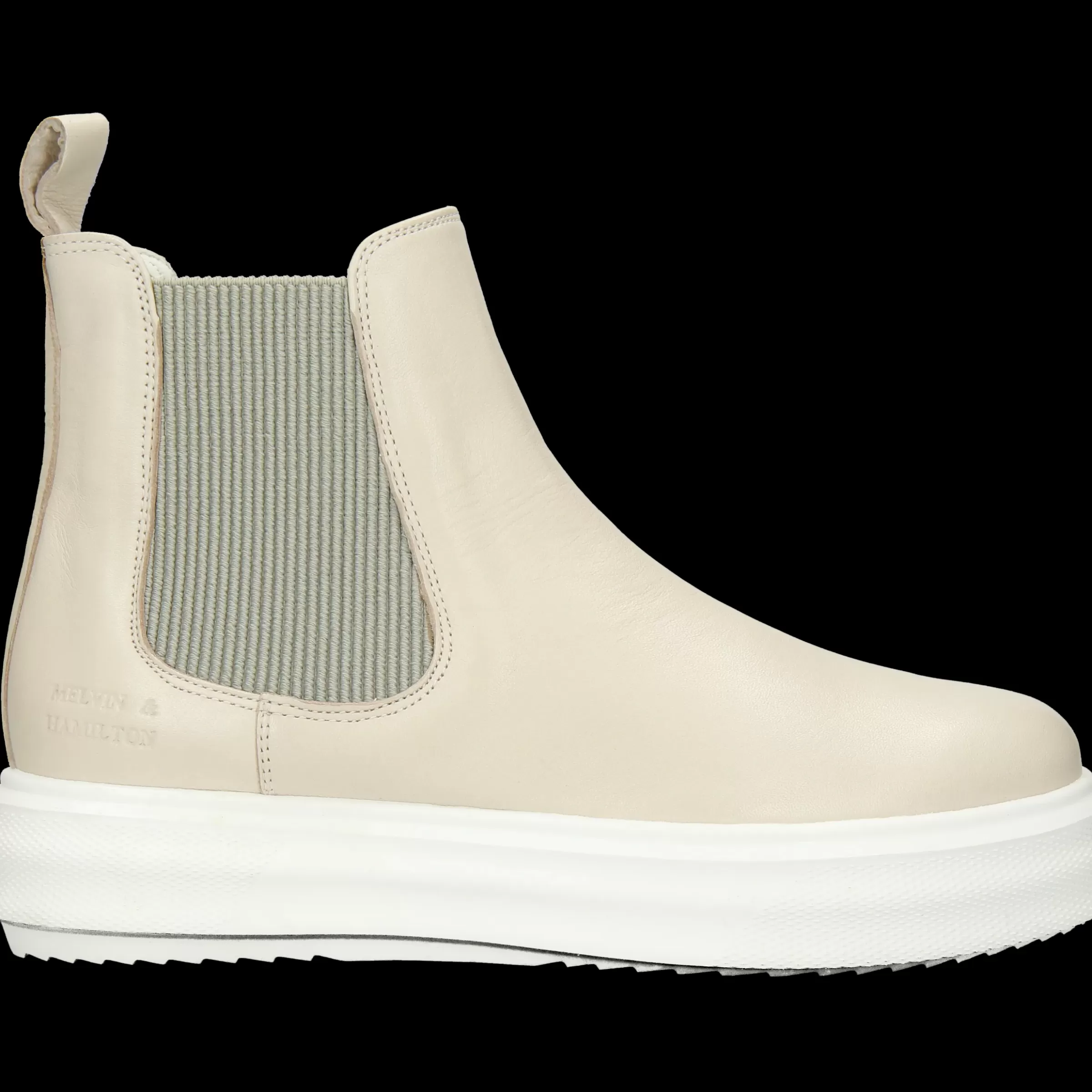Melvin & Hamilton Enkellaarsjes<Fay 1 Beige
