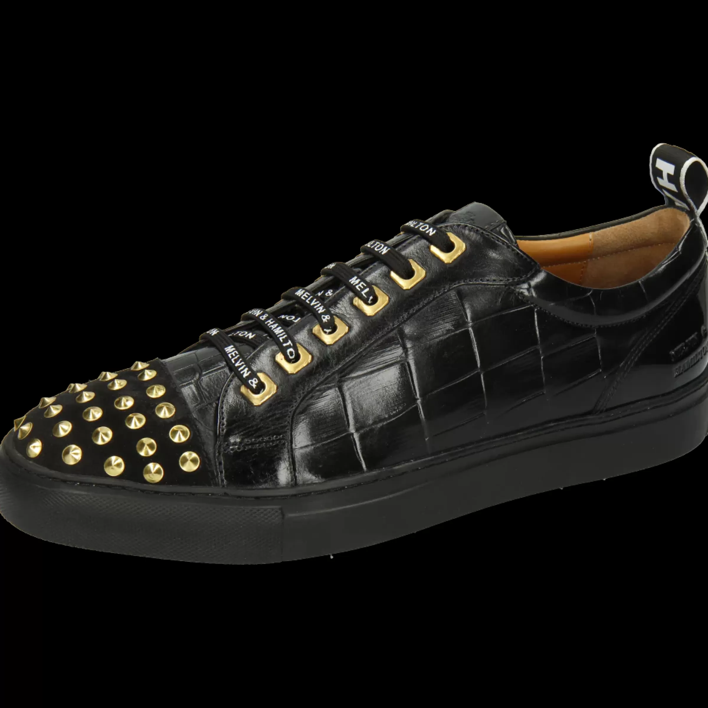 Melvin & Hamilton Sneakers<Harvey 12 Zwart