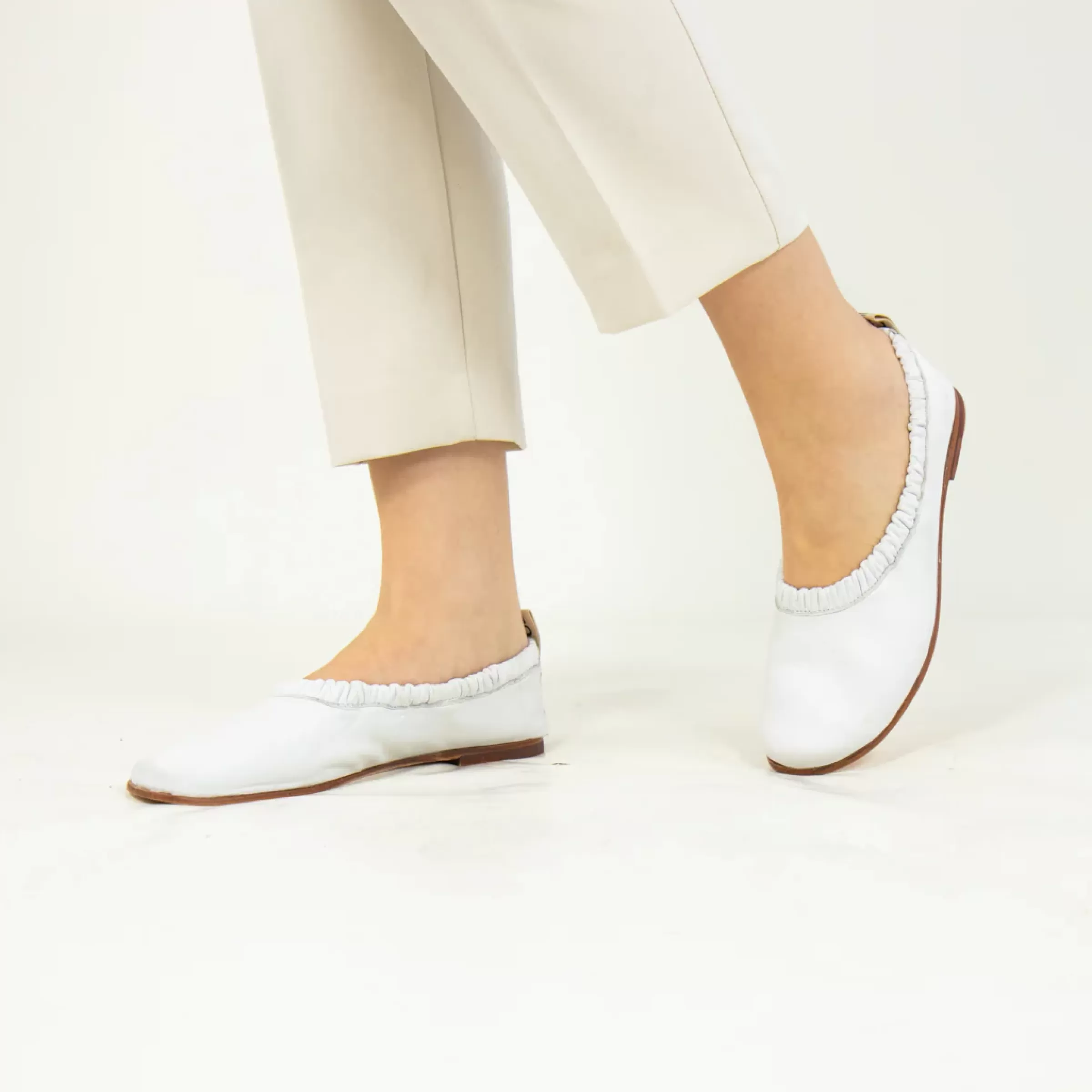 Melvin & Hamilton Ballerina's<Iris 2 Wit