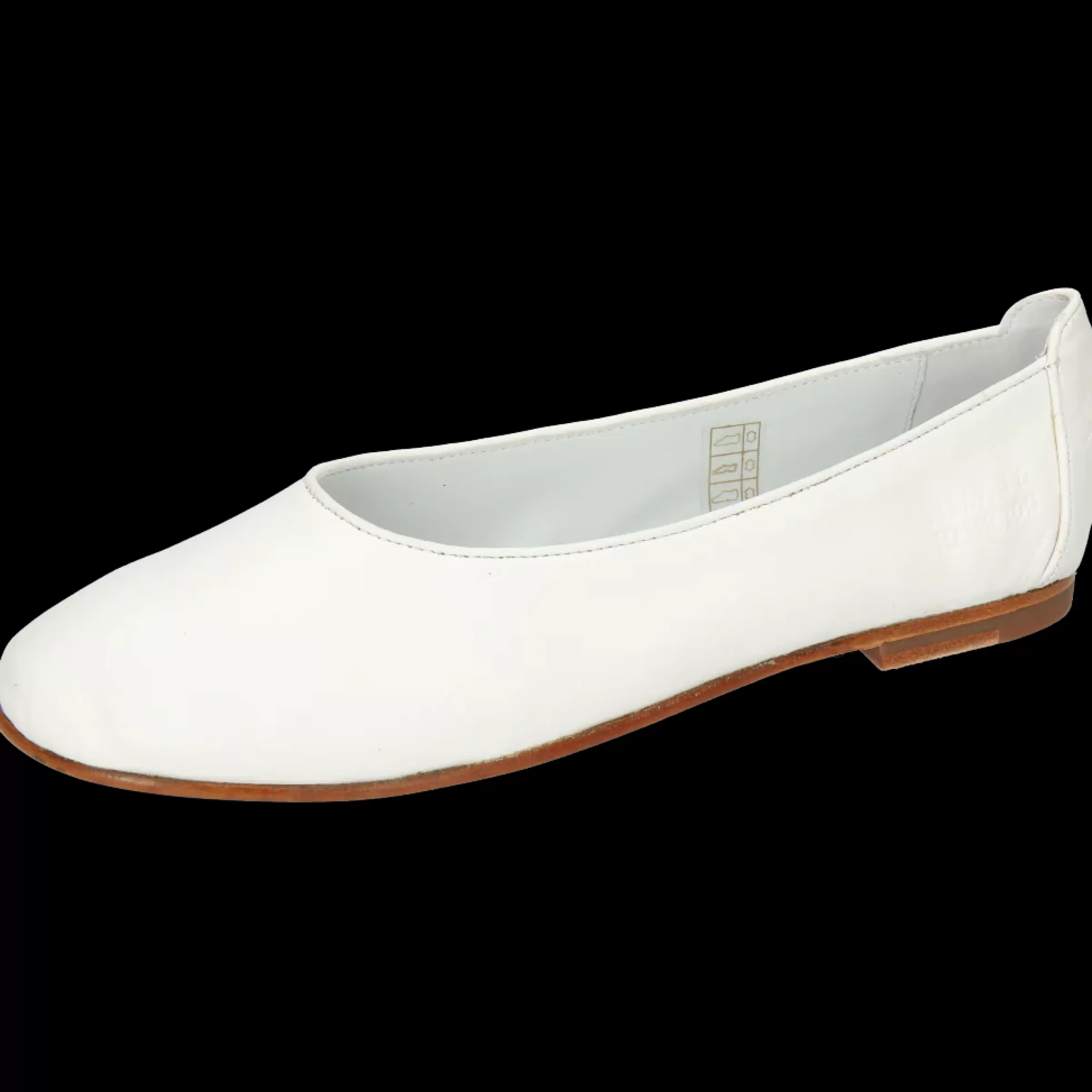 Melvin & Hamilton Ballerina's<Iris 9 Wit