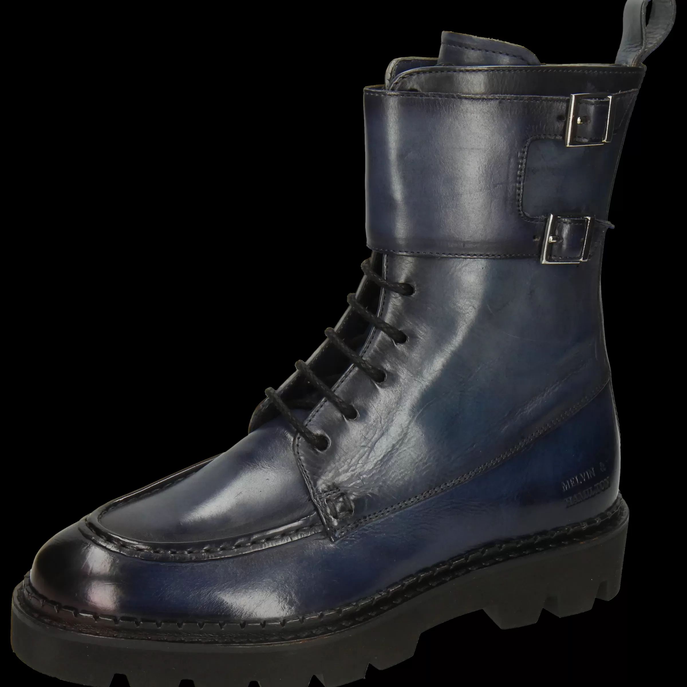Melvin & Hamilton Laarzen<Jade 37 Blauw