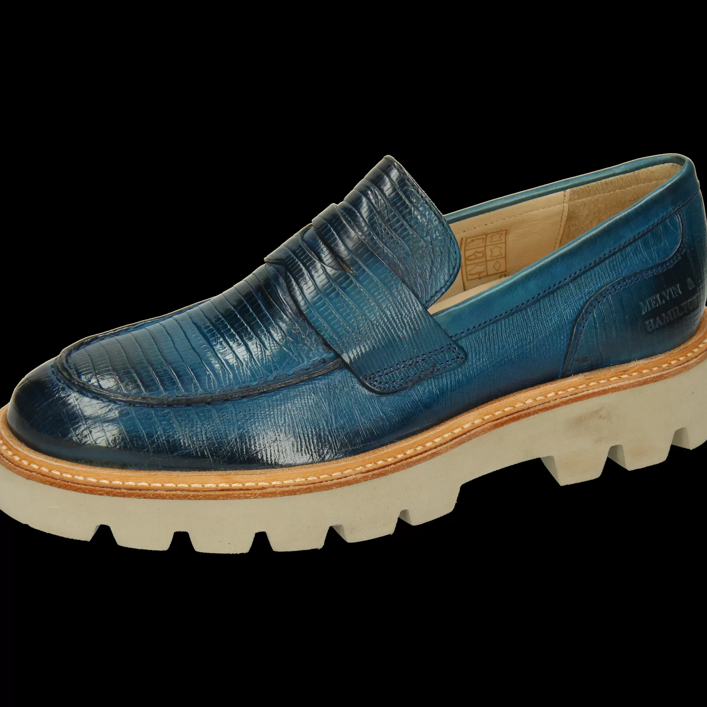 Melvin & Hamilton Loafers<Jade 4 Blauw
