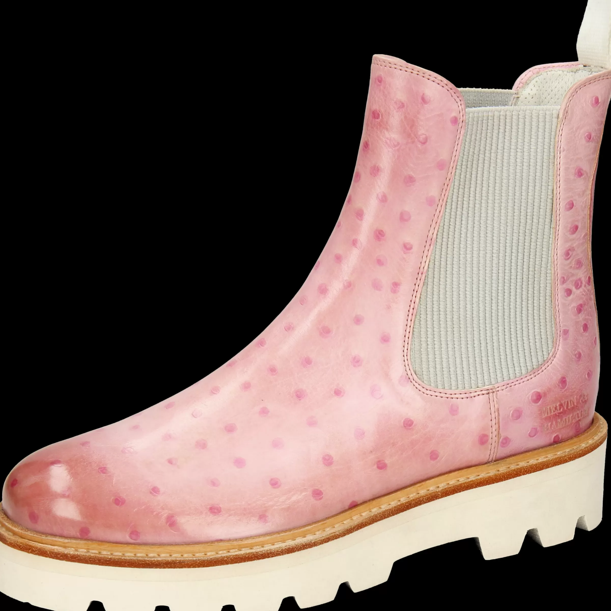Melvin & Hamilton Enkellaarsjes<Leonie 5 Roze