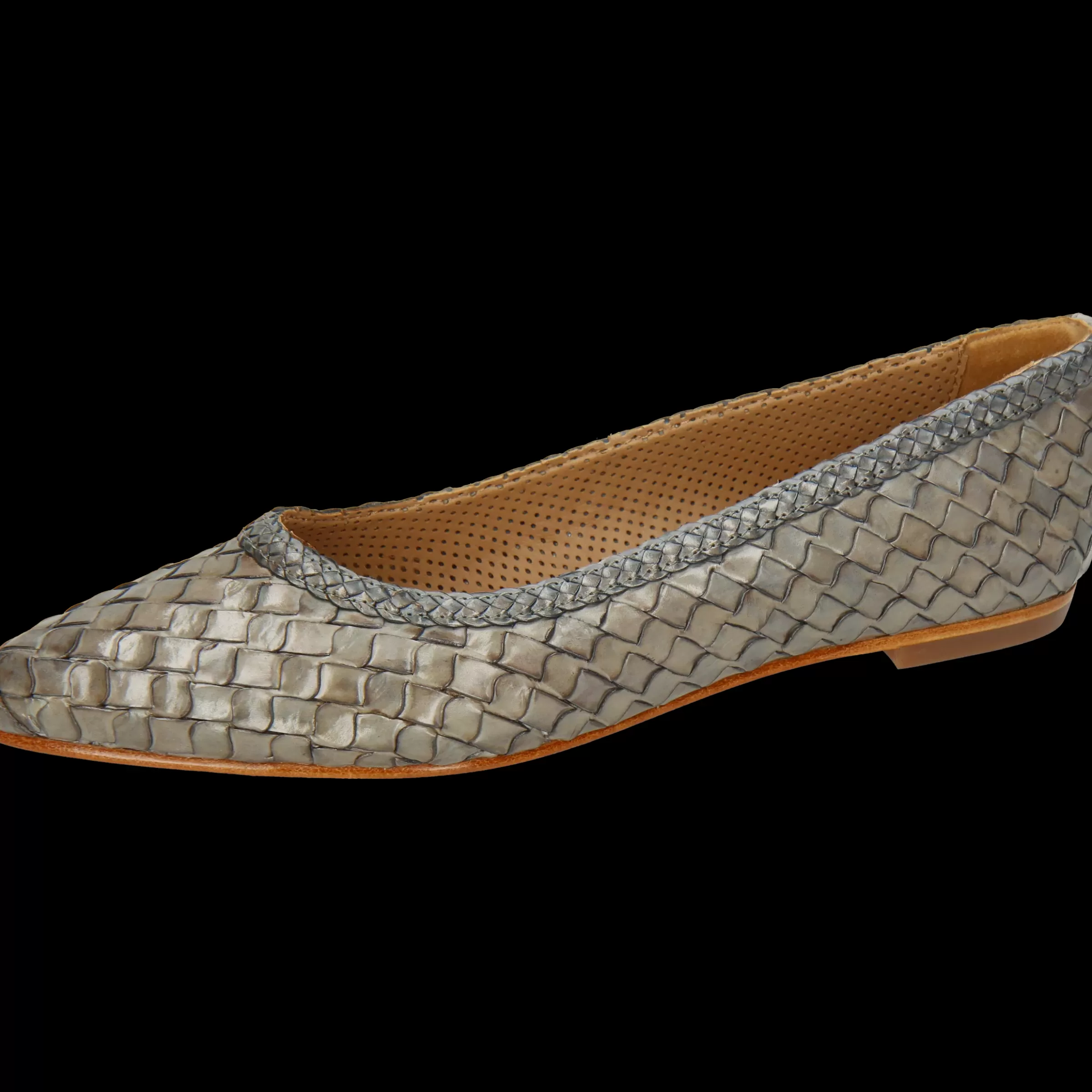 Melvin & Hamilton Ballerina's<Lydia 3 Zilver