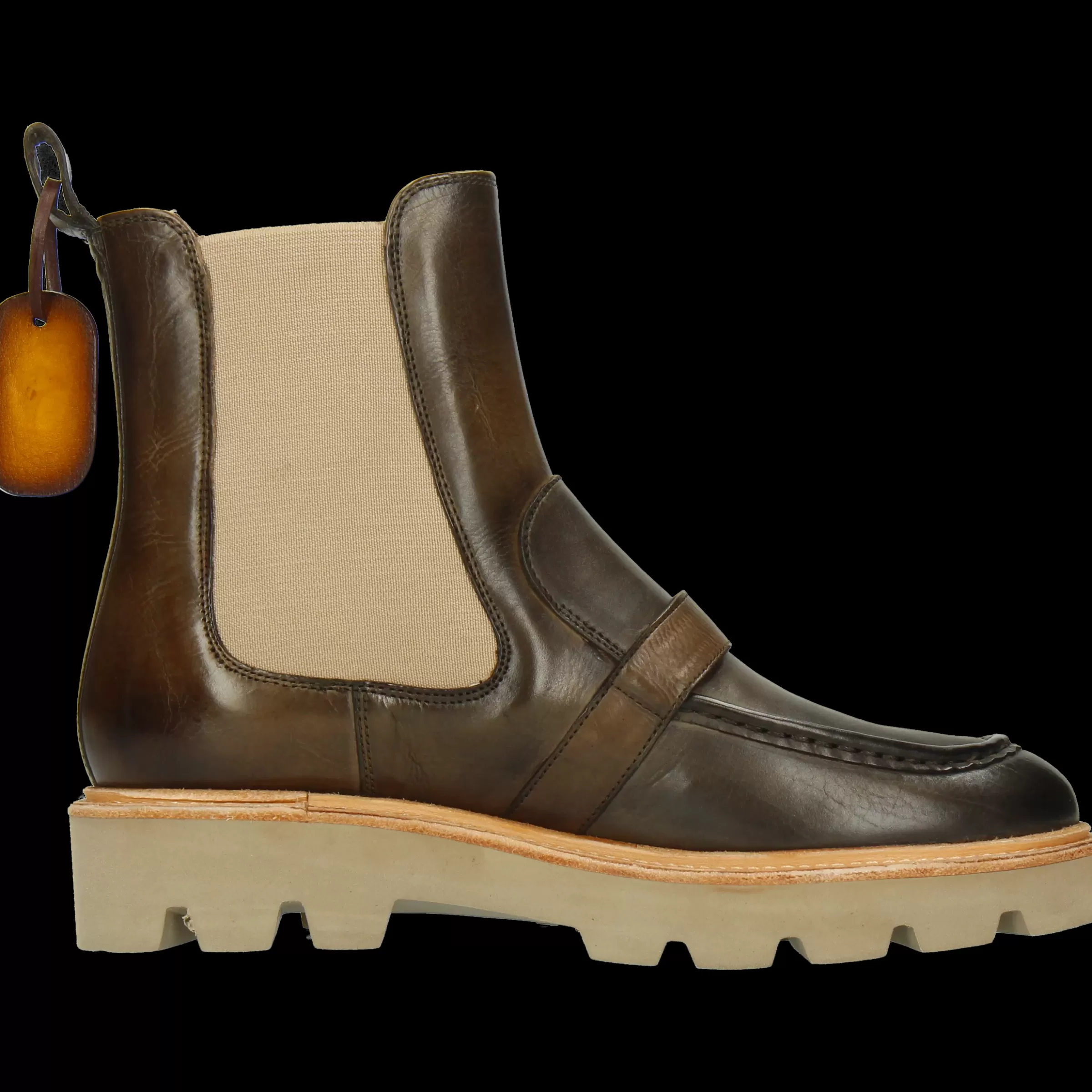 Melvin & Hamilton Enkellaarsjes<Maria 2 Khaki