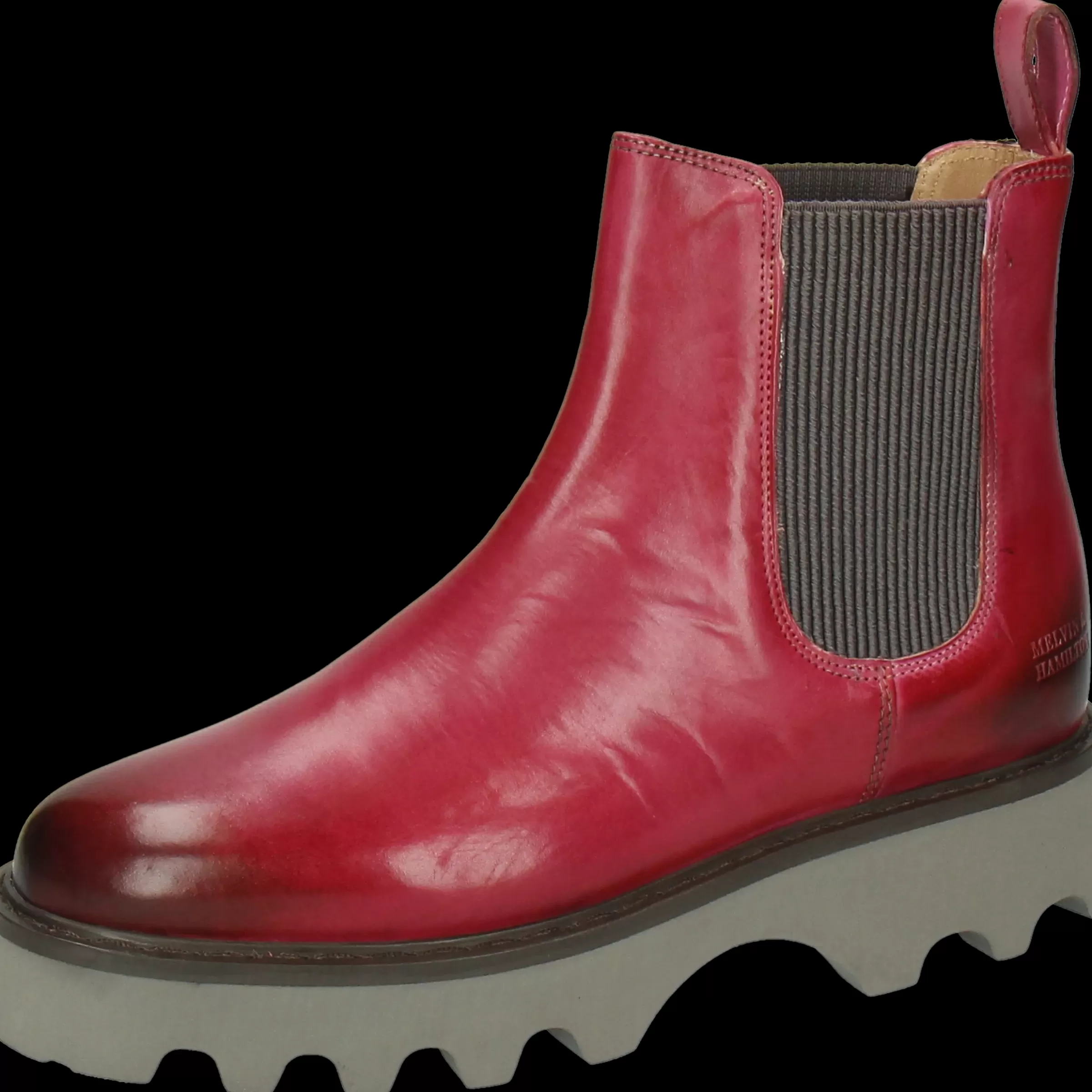 Melvin & Hamilton Enkellaarsjes<Megan 3R Fuchsia