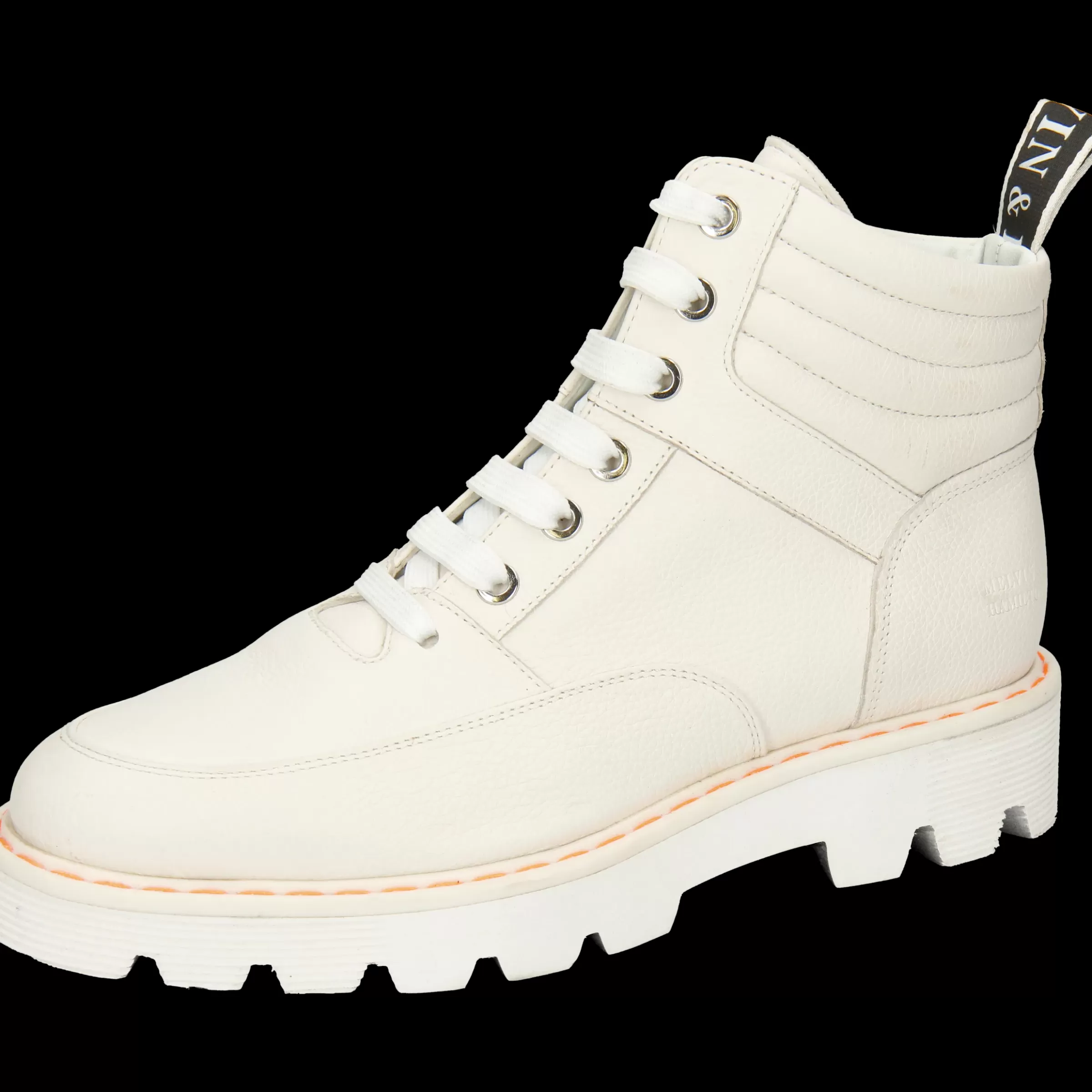 Melvin & Hamilton Enkellaarsjes<Megan 40 Wit