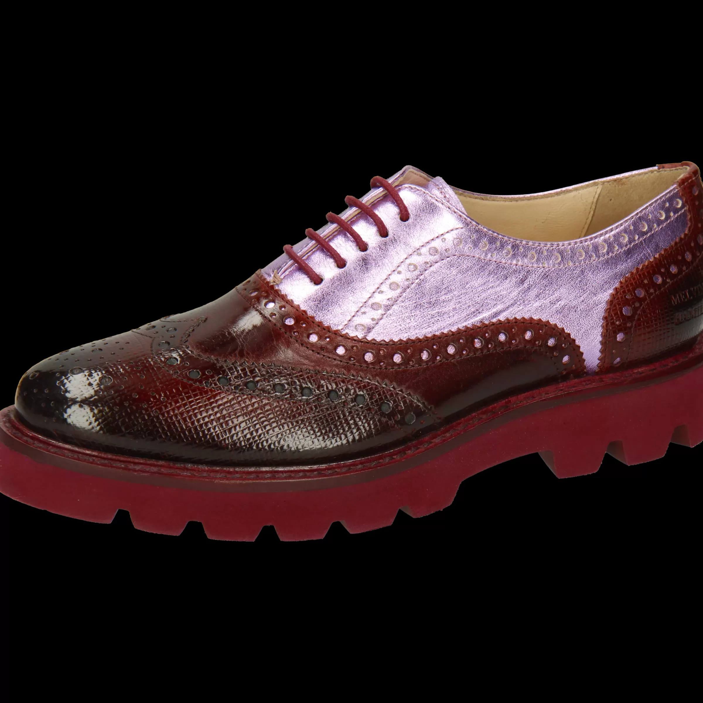 Melvin & Hamilton Oxford Schoenen<Molly 2 Paars