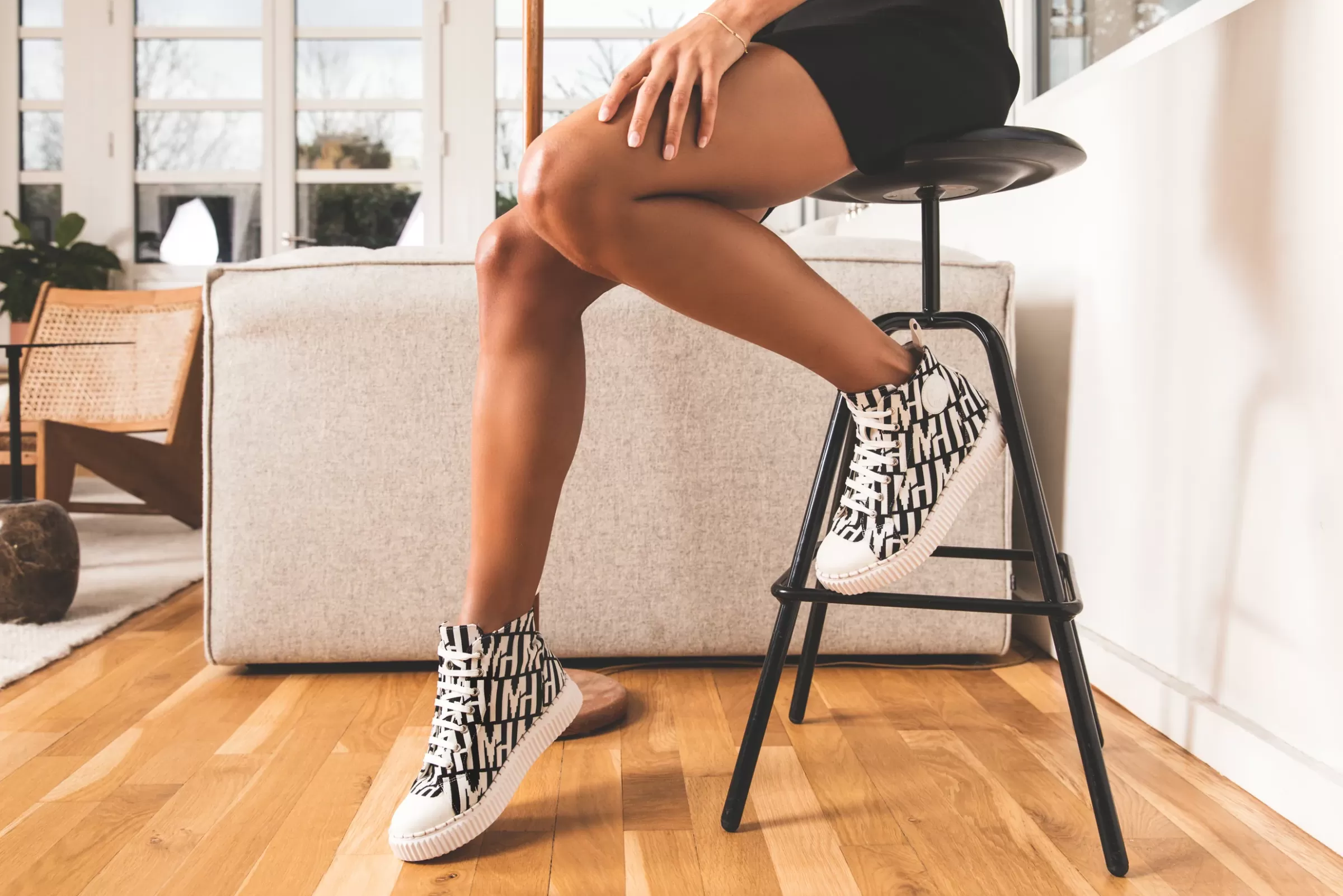 Melvin & Hamilton Sneakers<Nuri 3 Zwart