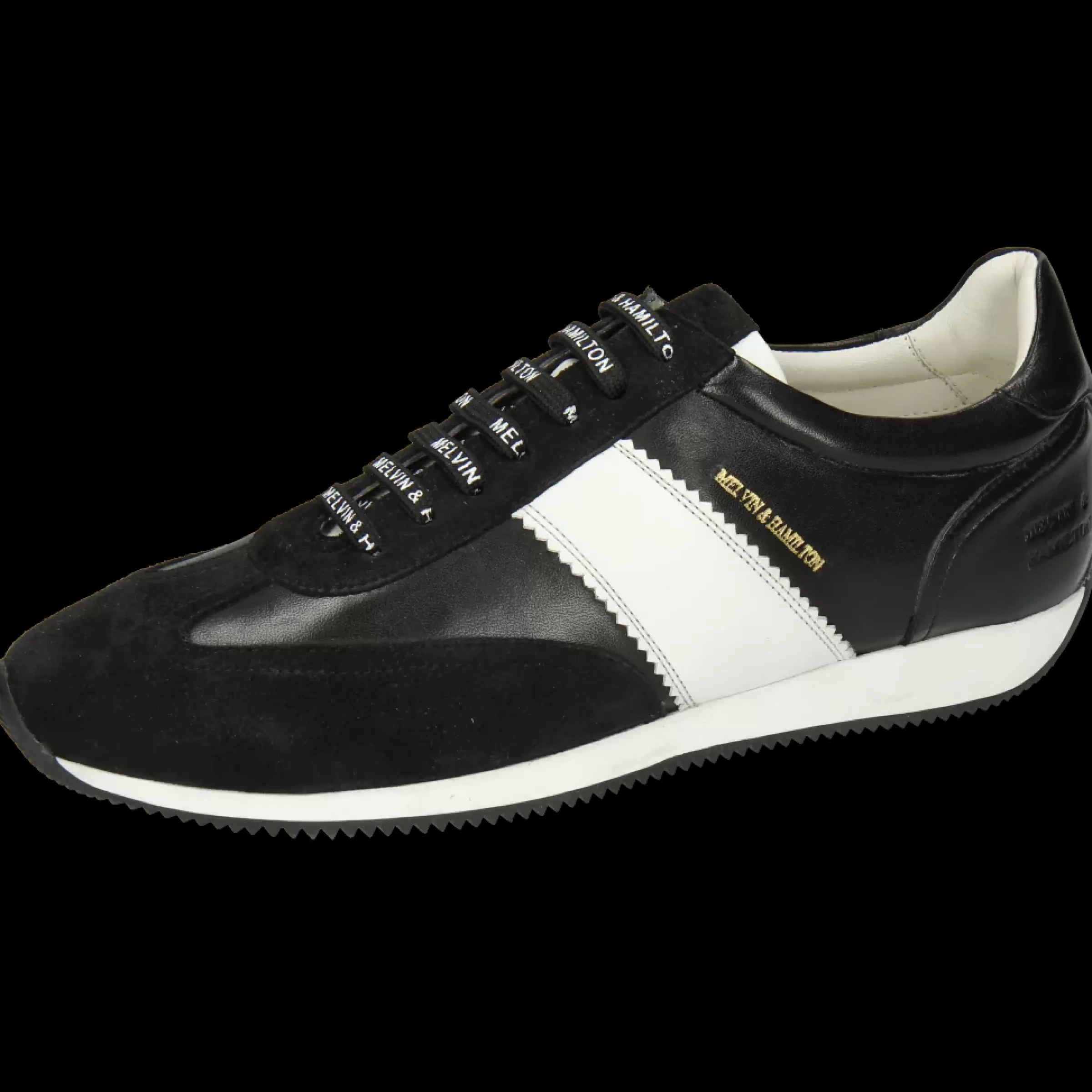 Melvin & Hamilton Sneakers<Rocky 3 Zwart