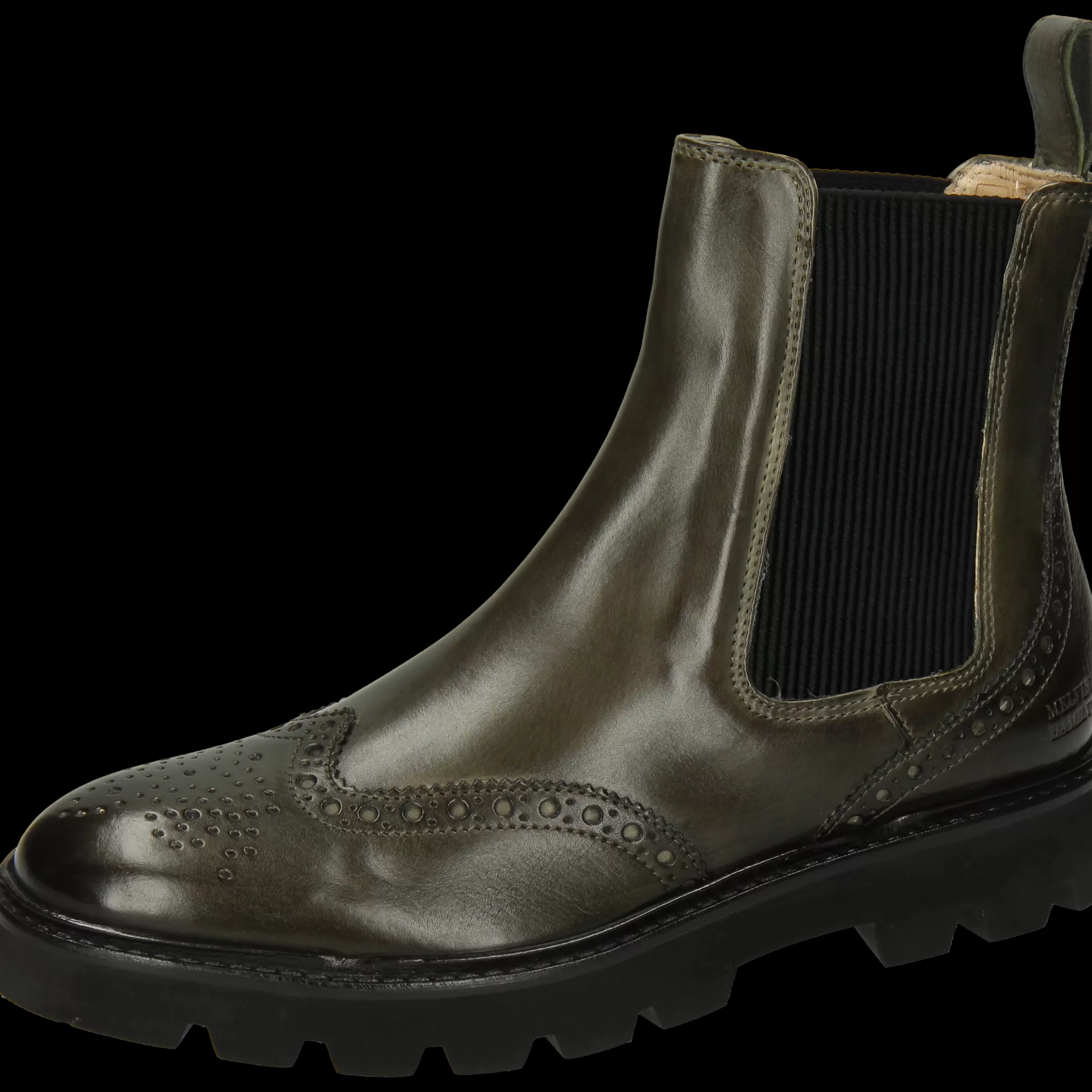 Melvin & Hamilton Enkellaarsjes<Sally 112 Khaki
