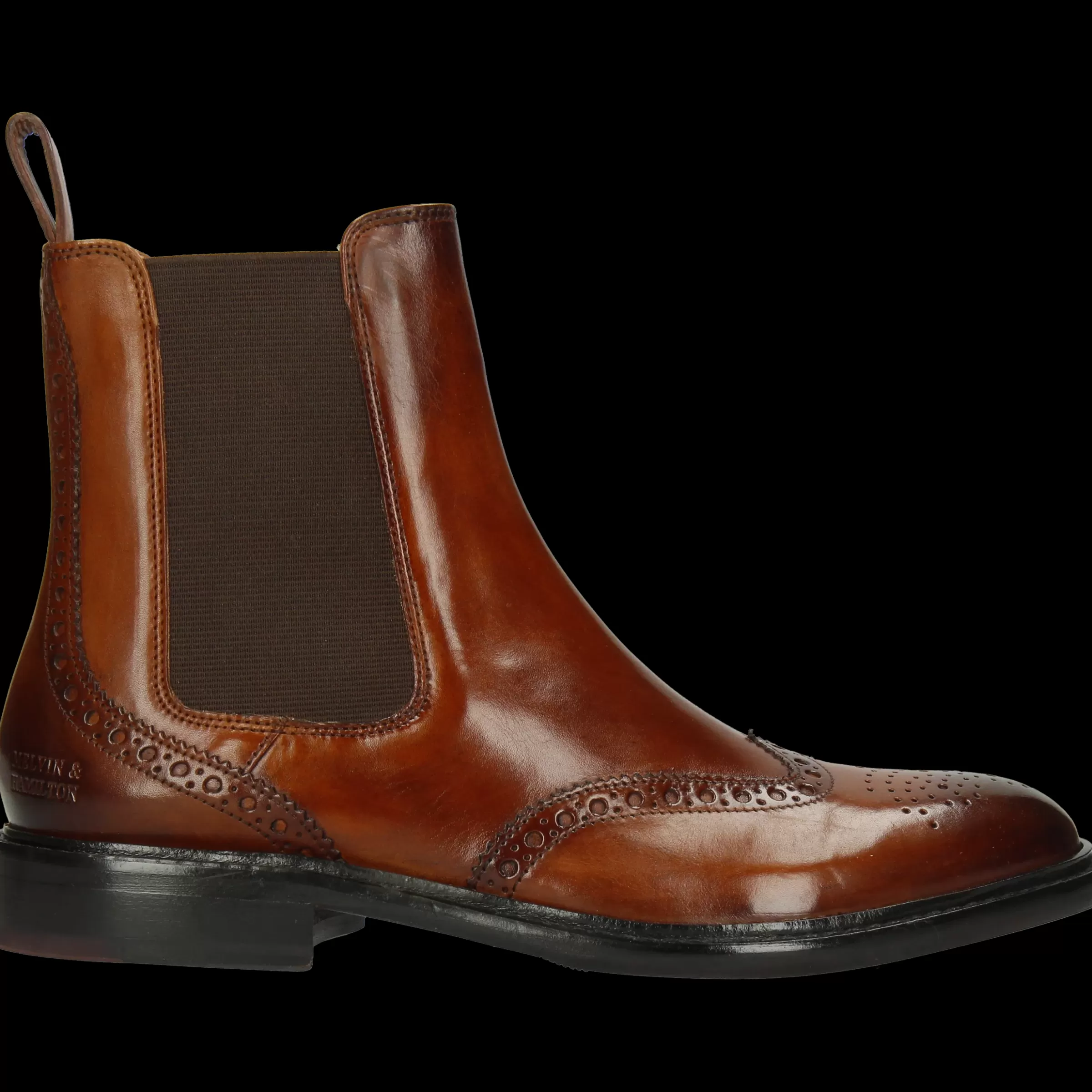 Melvin & Hamilton Enkellaarsjes<Sally 112 Bruin