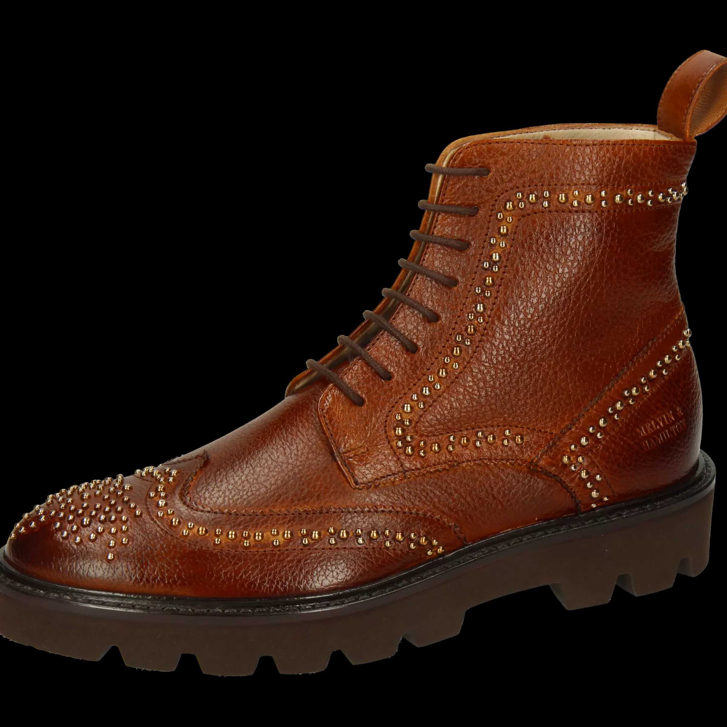 Melvin & Hamilton Enkellaarsjes<Sally 120 Bruin