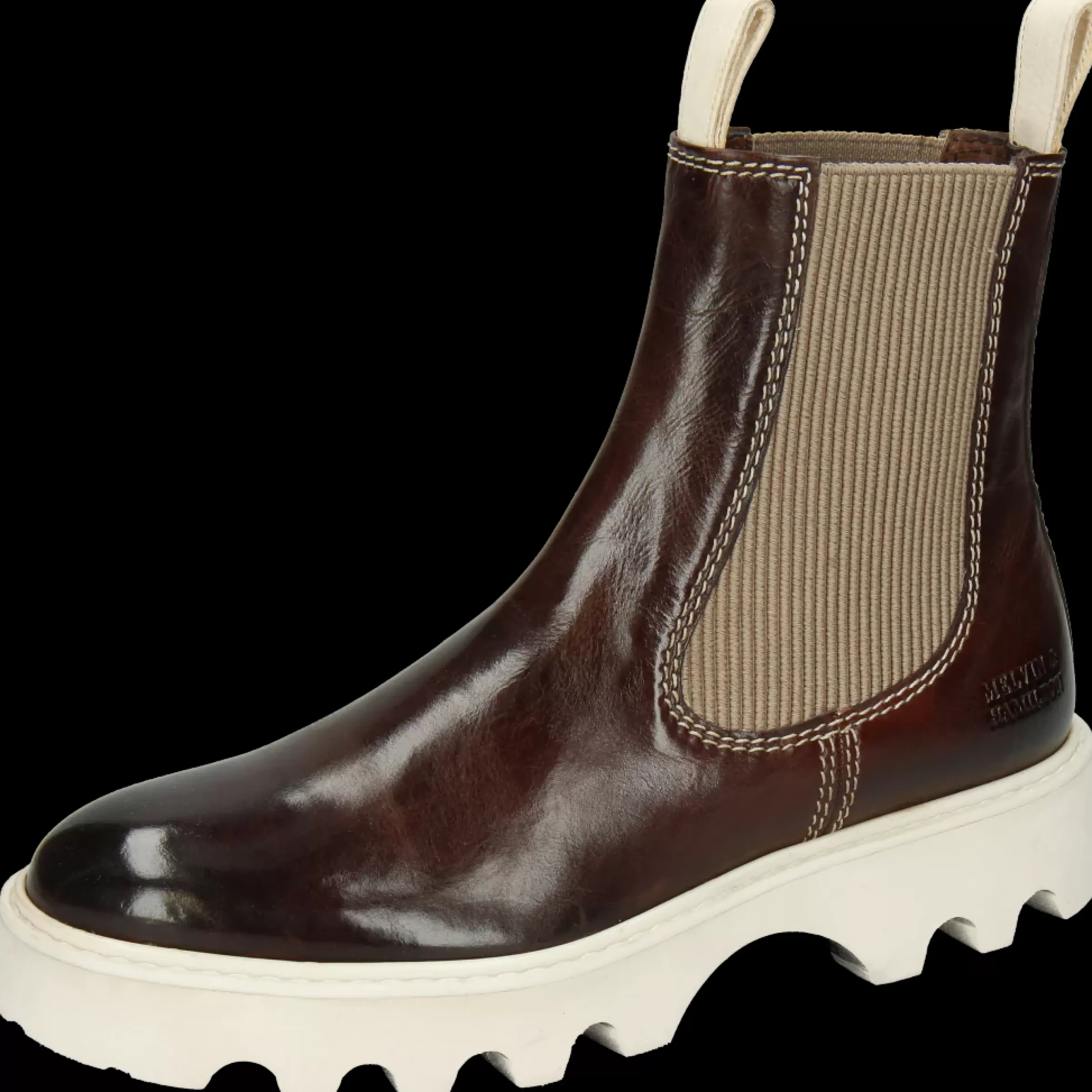 Melvin & Hamilton Enkellaarsjes<Sally 135 Bruin
