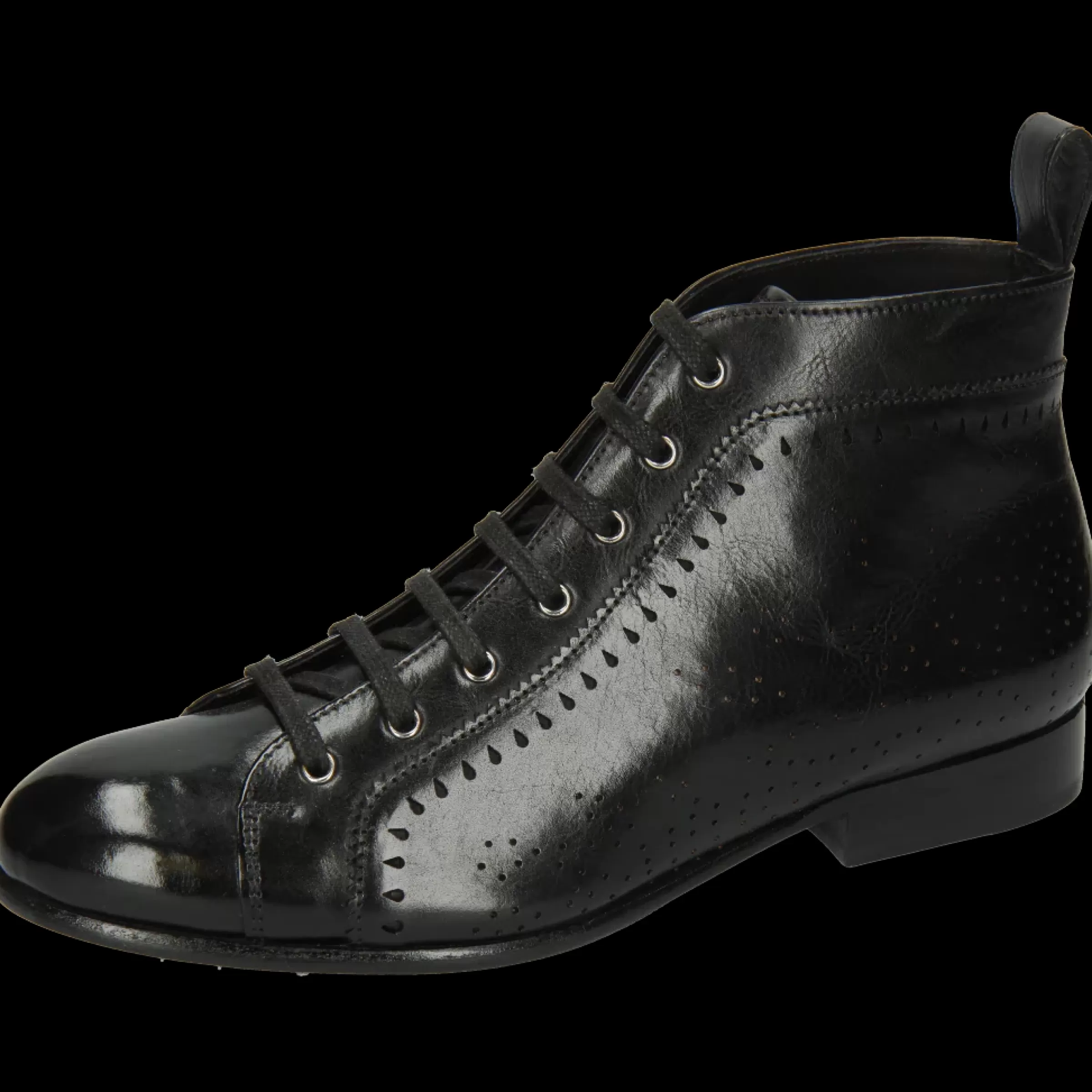 Melvin & Hamilton Enkellaarsjes<Sally 136 Zwart