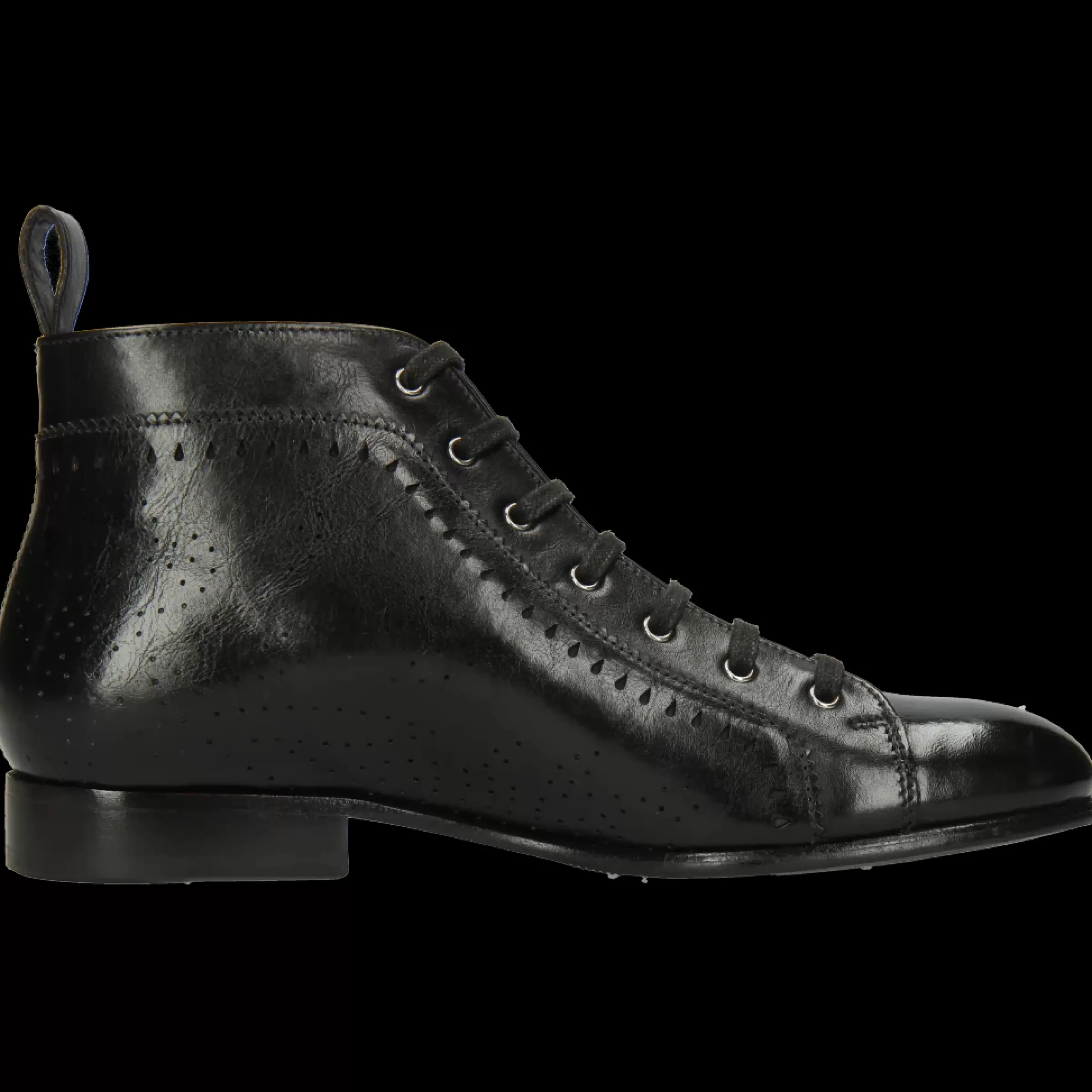 Melvin & Hamilton Enkellaarsjes<Sally 136 Zwart