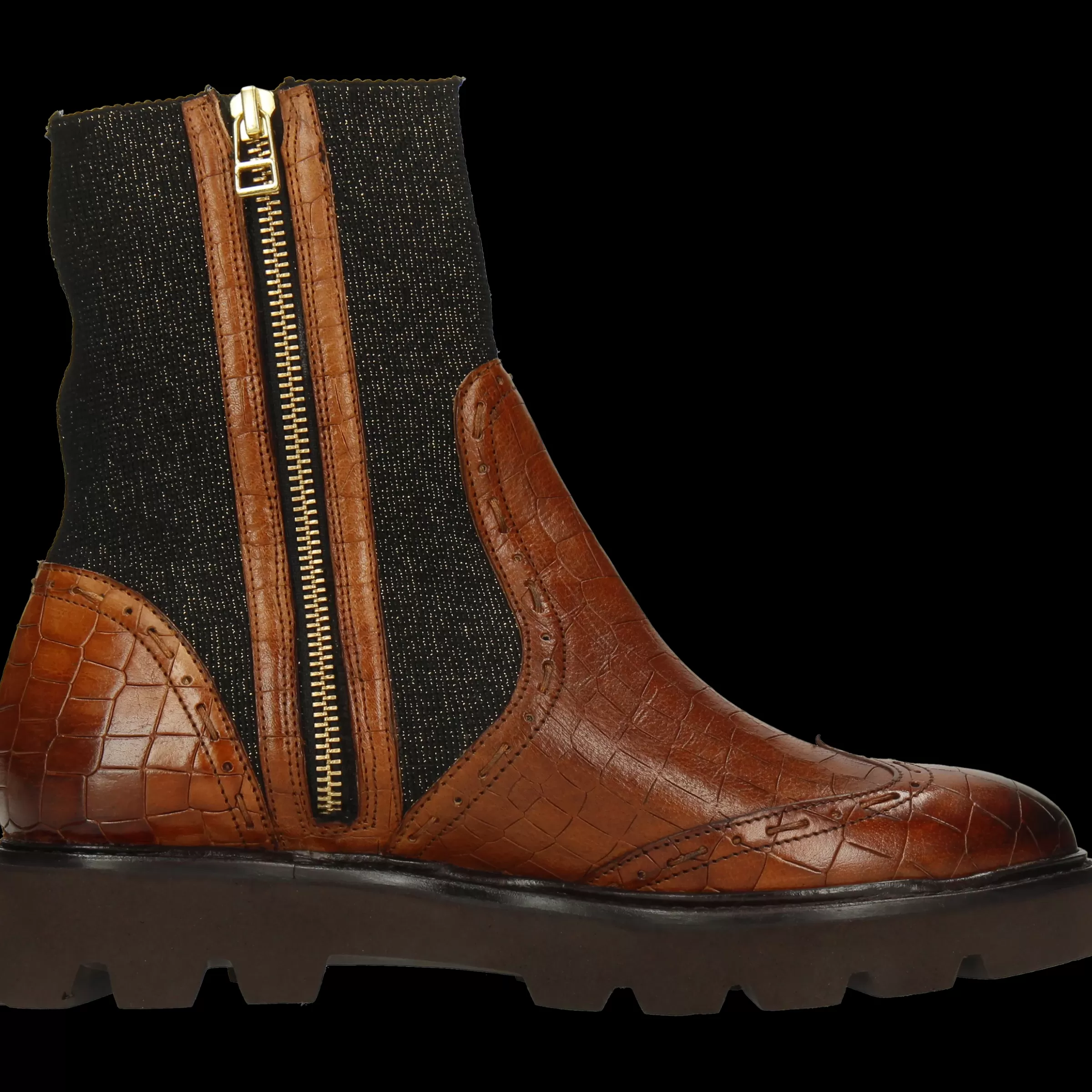 Melvin & Hamilton Enkellaarsjes<Sally 148 Bruin