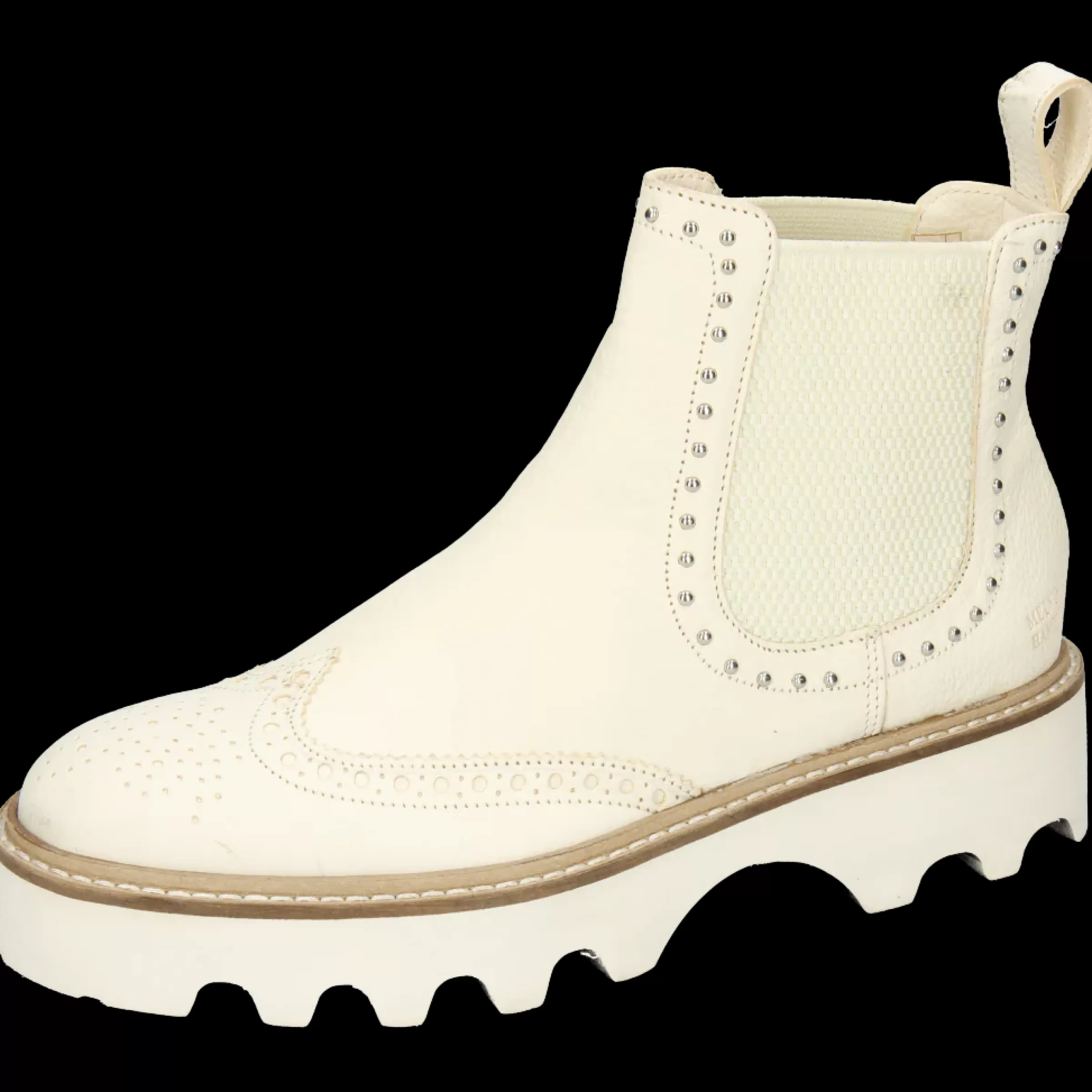 Melvin & Hamilton Enkellaarsjes<Sally 167 Wit