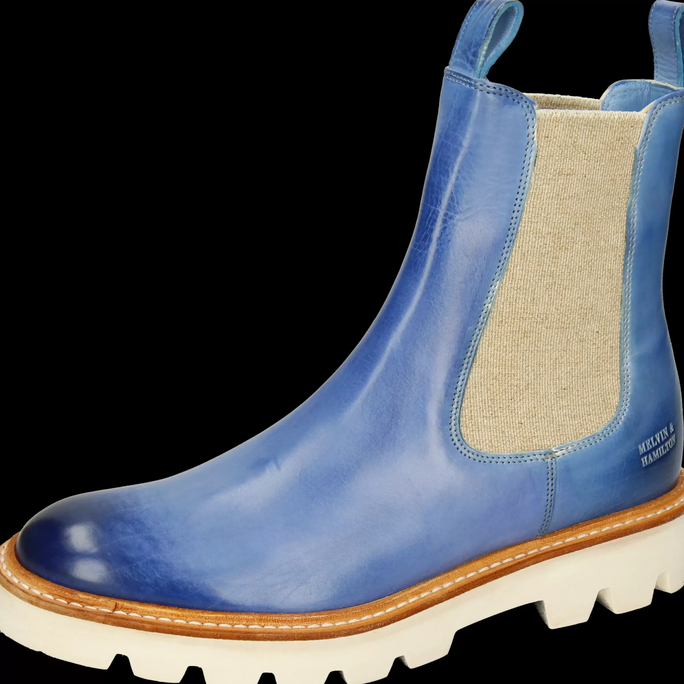 Melvin & Hamilton Enkellaarsjes<Sally 186 Blauw