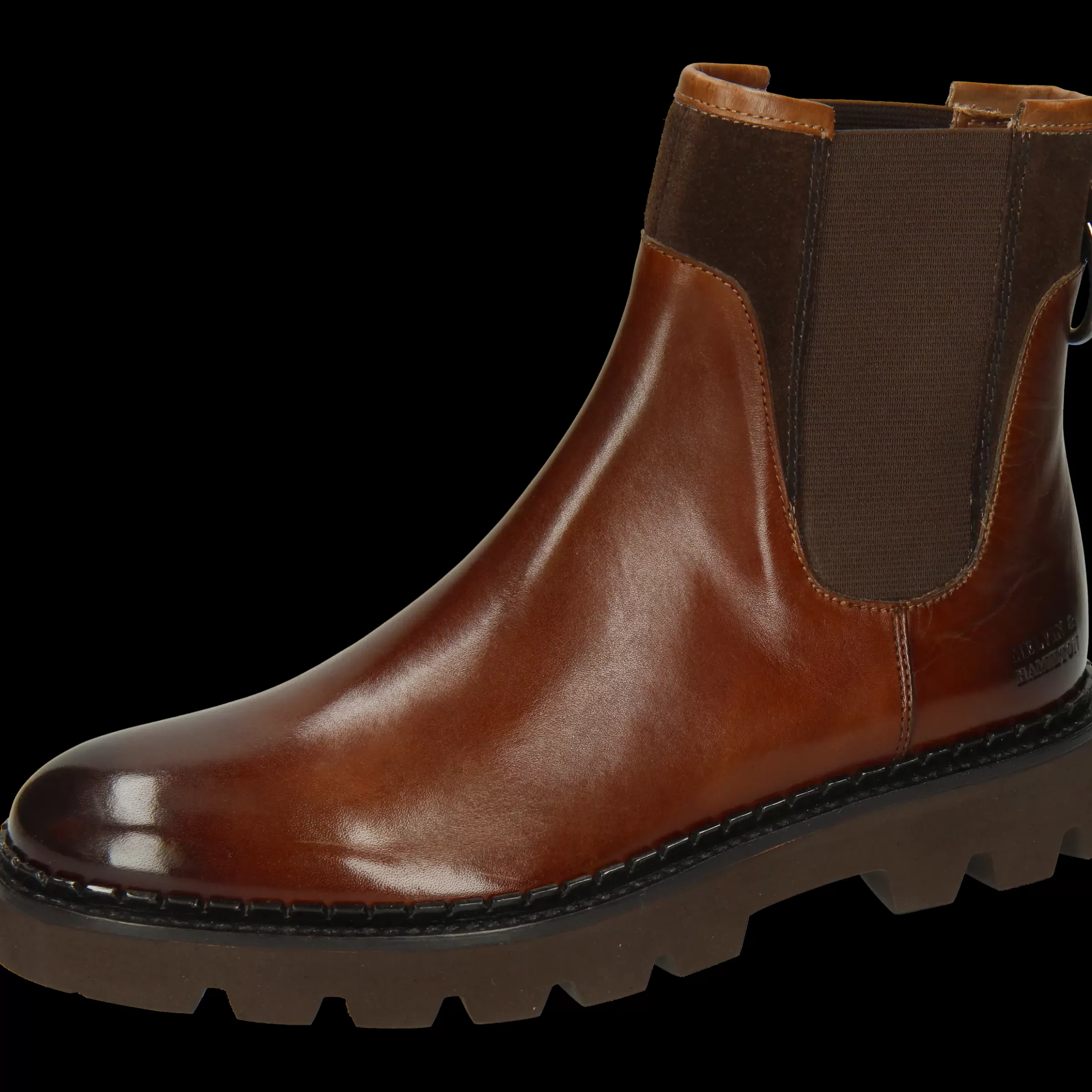 Melvin & Hamilton Enkellaarsjes<Sally 187 Bruin