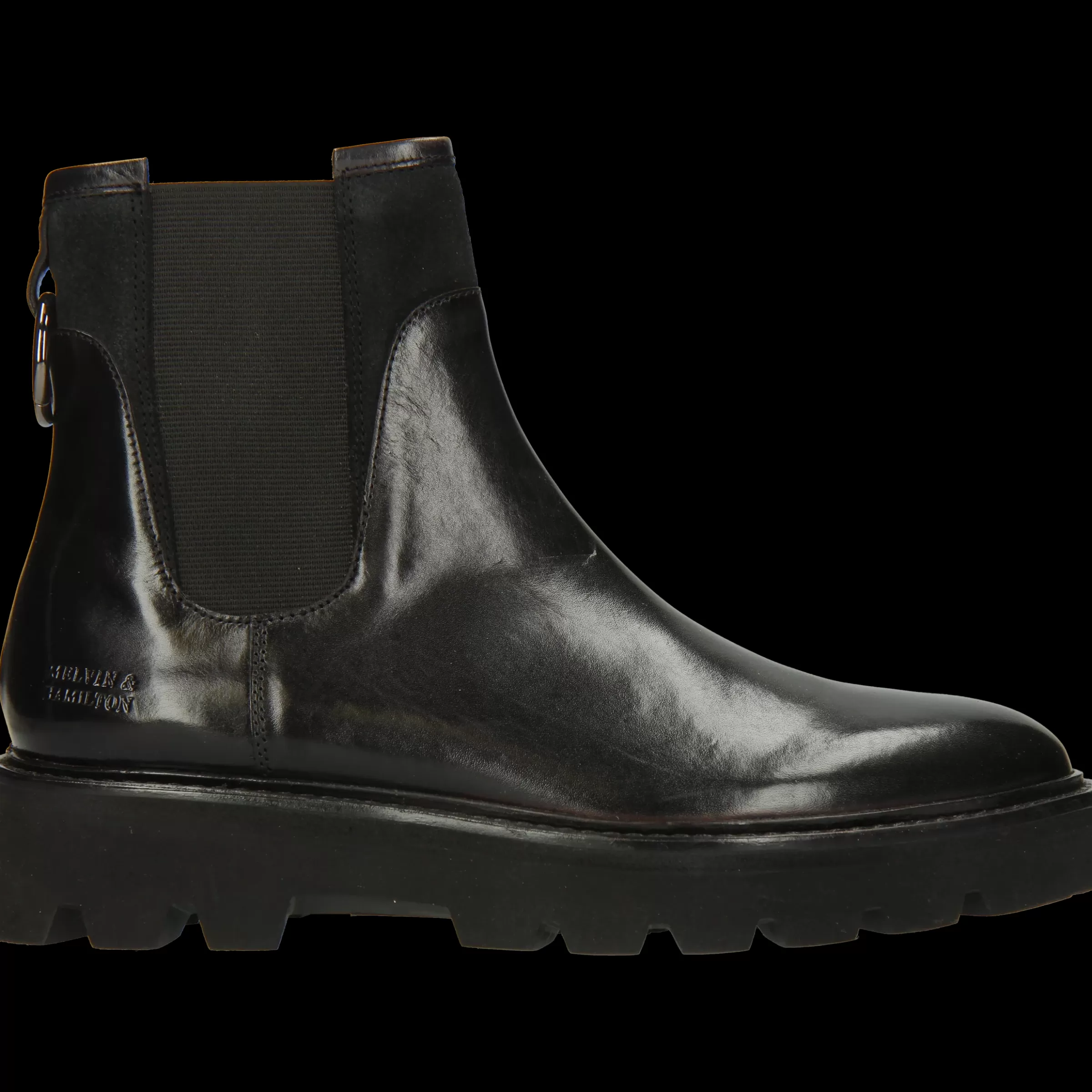 Melvin & Hamilton Enkellaarsjes<Sally 187 Zwart