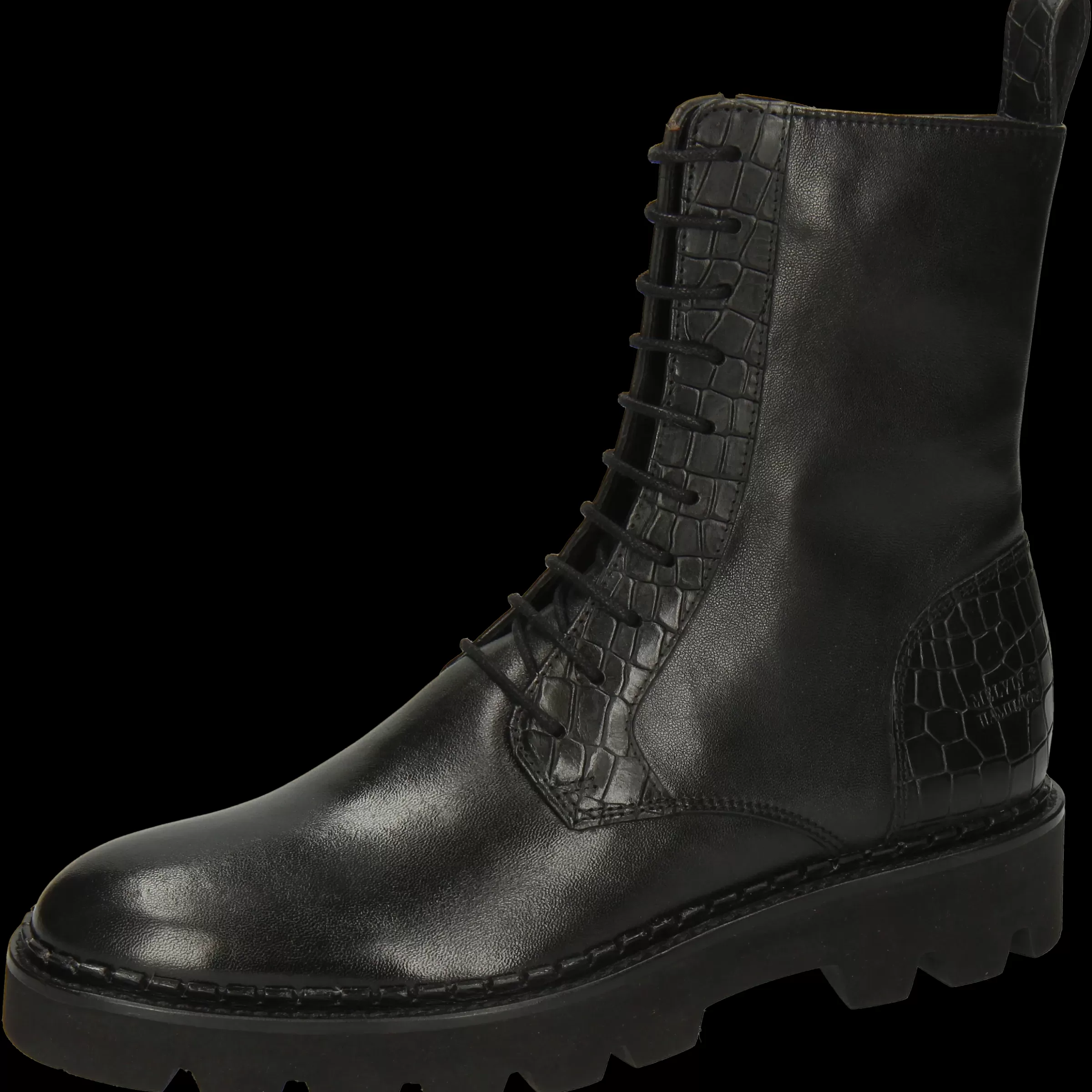 Melvin & Hamilton Laarzen<Sally 195 Zwart