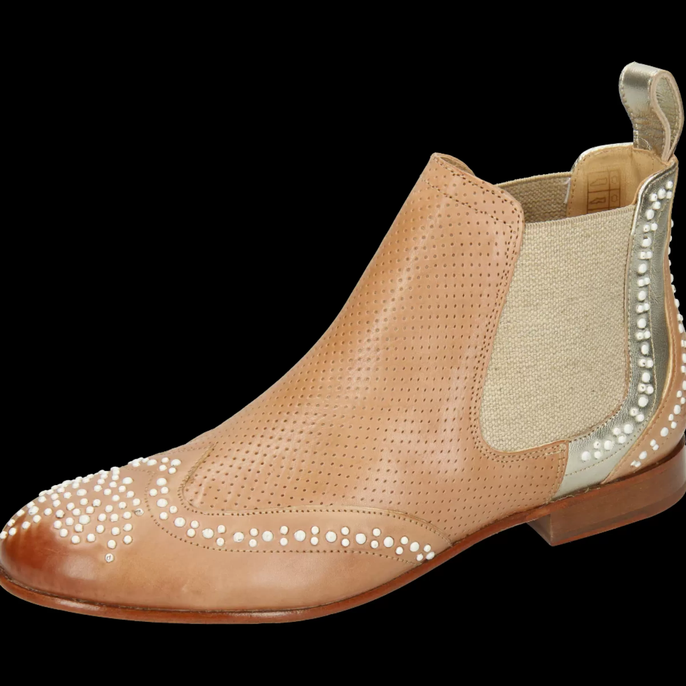 Melvin & Hamilton Enkellaarsjes<Sally 45 Beige