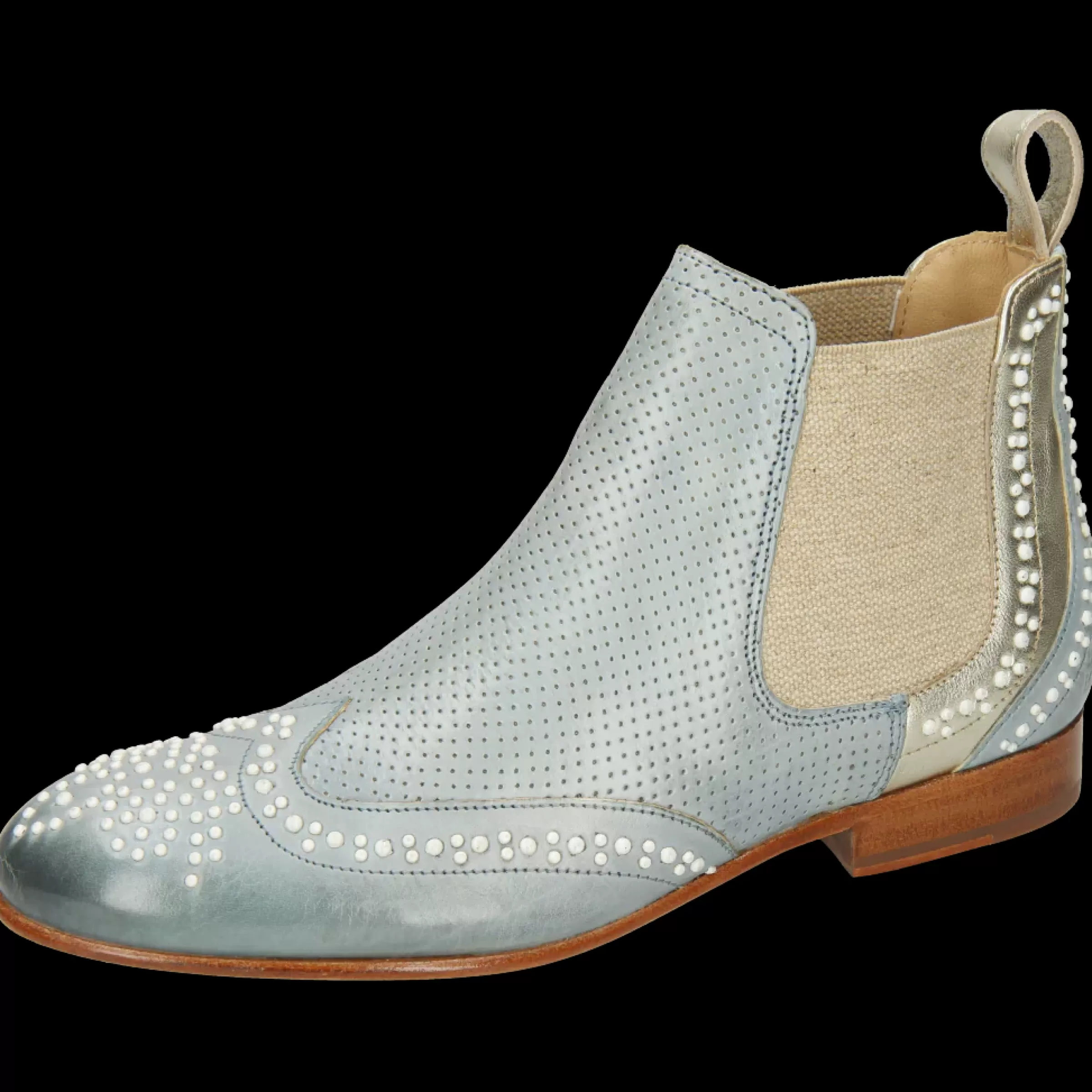 Melvin & Hamilton Enkellaarsjes<Sally 45 Blauw