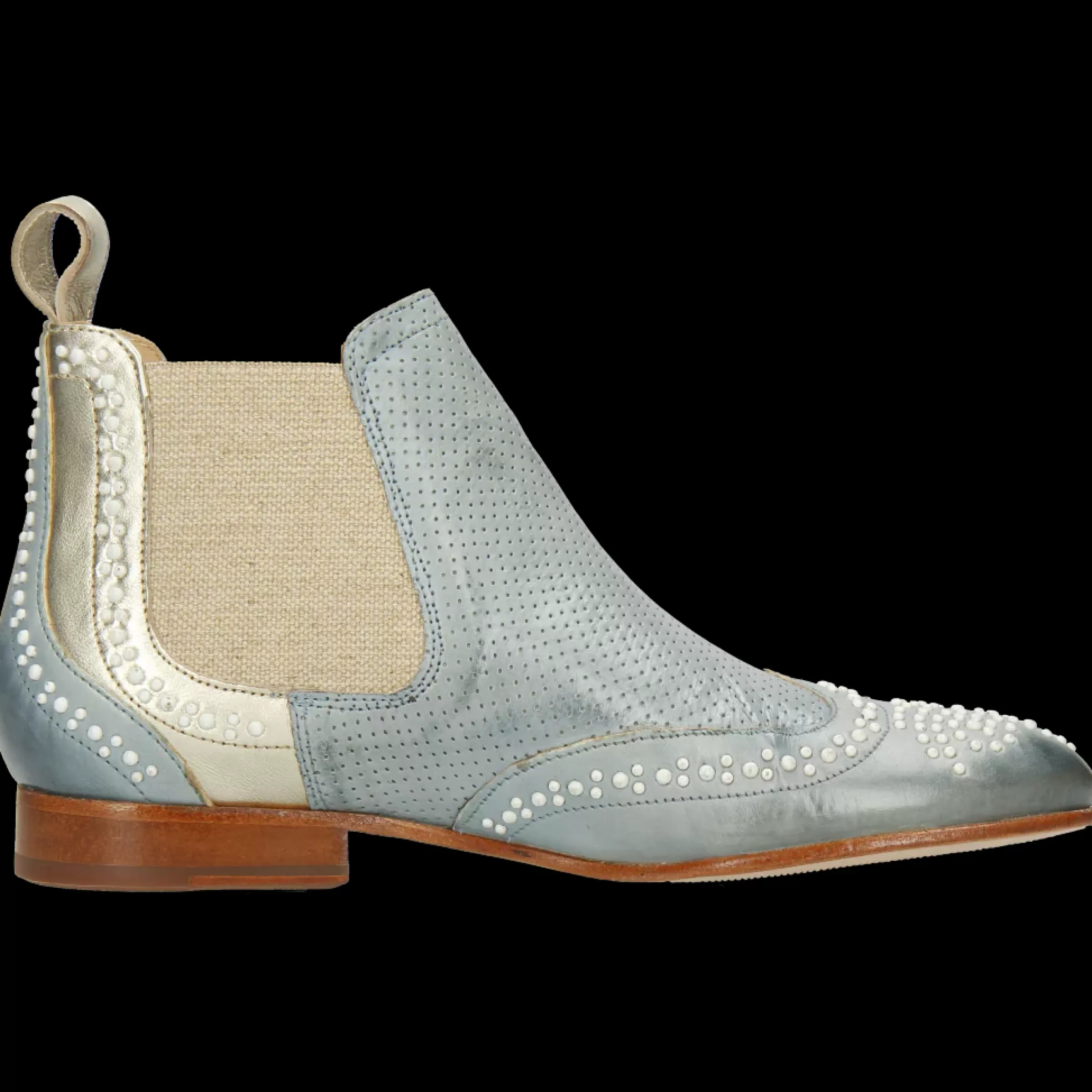 Melvin & Hamilton Enkellaarsjes<Sally 45 Blauw