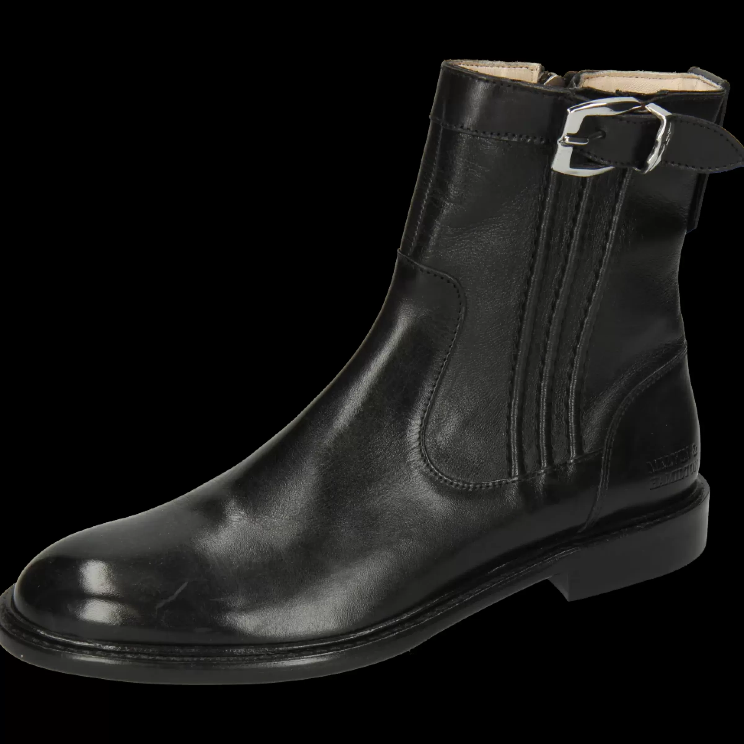 Melvin & Hamilton Enkellaarsjes<Sally 85 Zwart