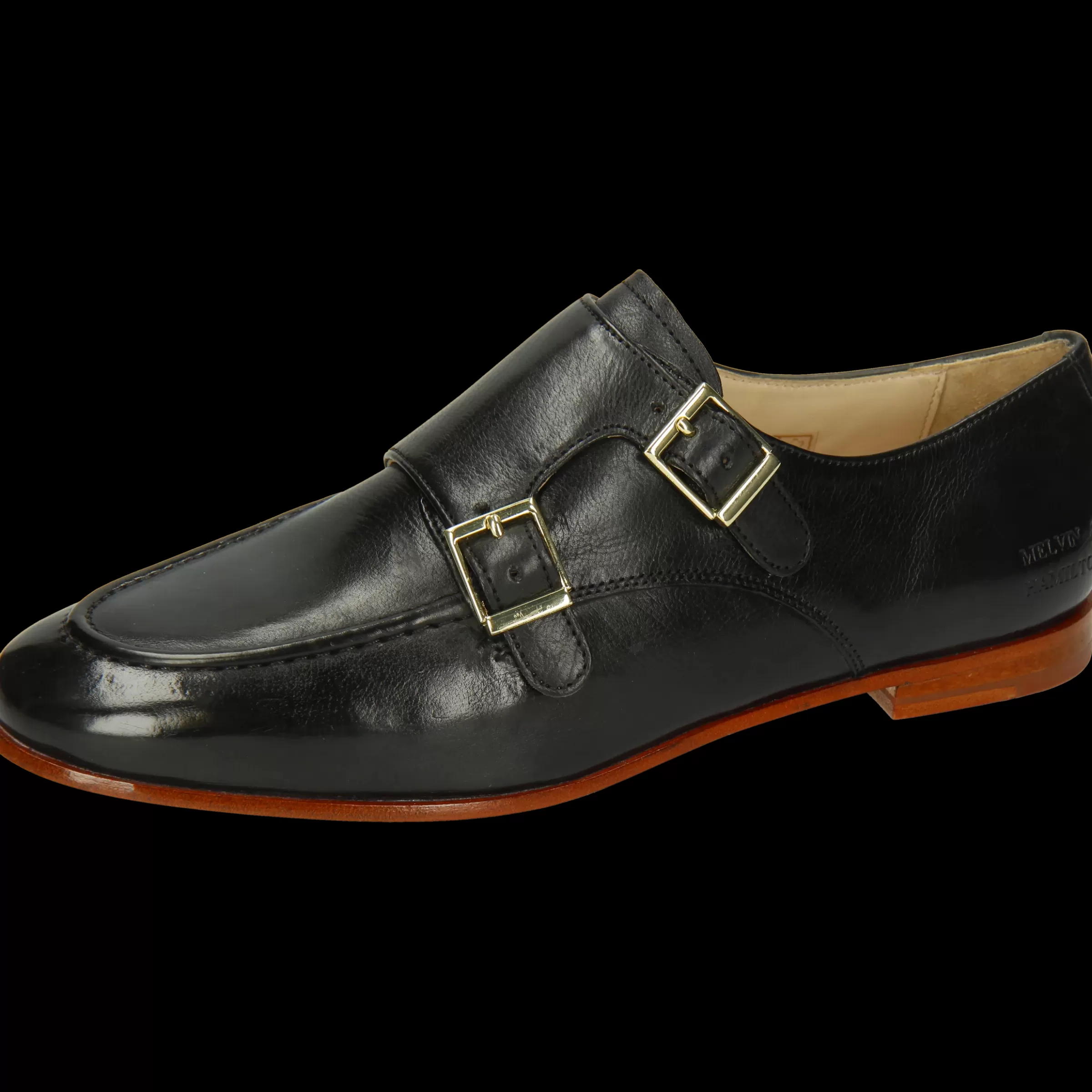 Melvin & Hamilton Monks<Scarlett 68 Zwart