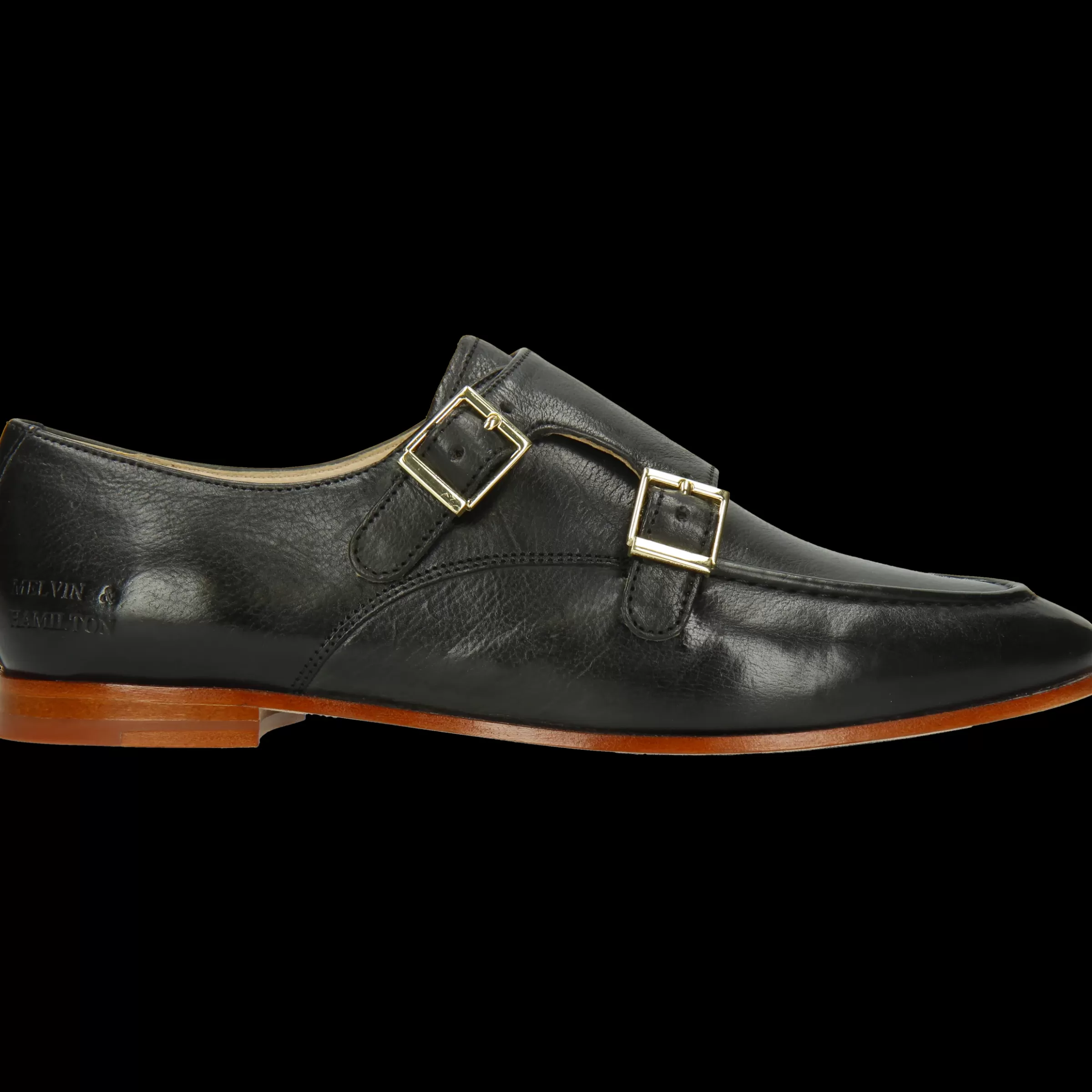 Melvin & Hamilton Monks<Scarlett 68 Zwart