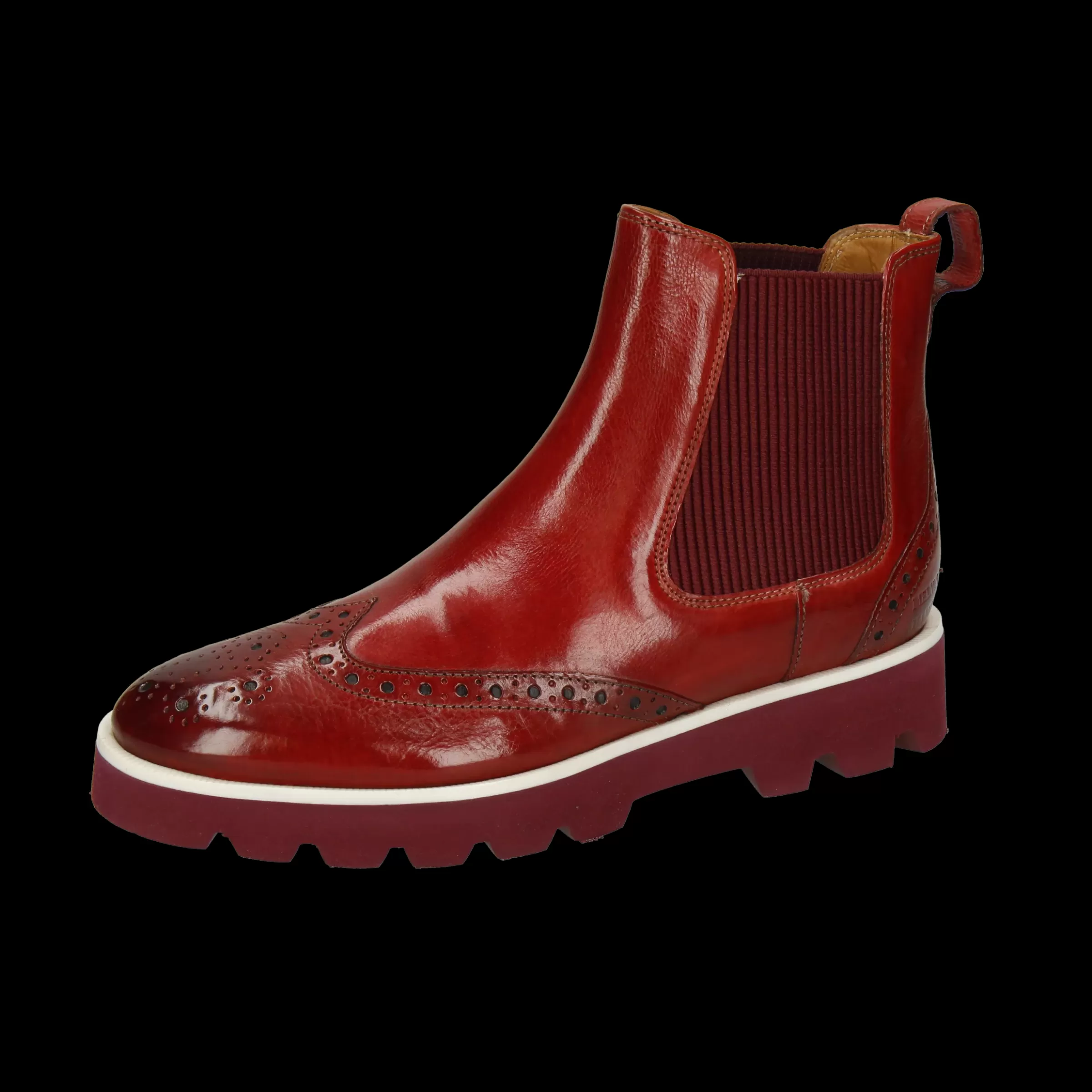 Melvin & Hamilton Enkellaarsjes<Selina 29 Rood
