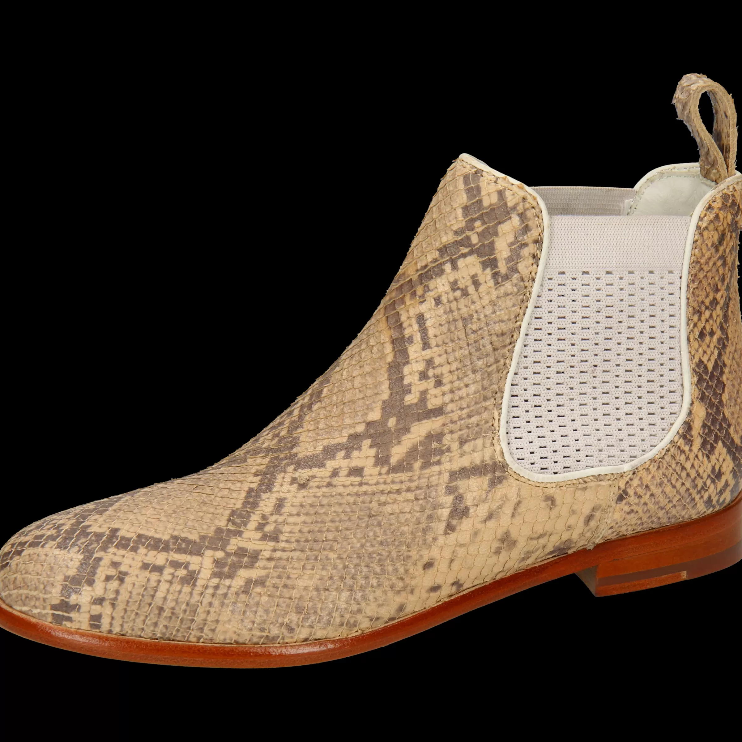 Melvin & Hamilton Enkellaarsjes<Selina 37 Beige
