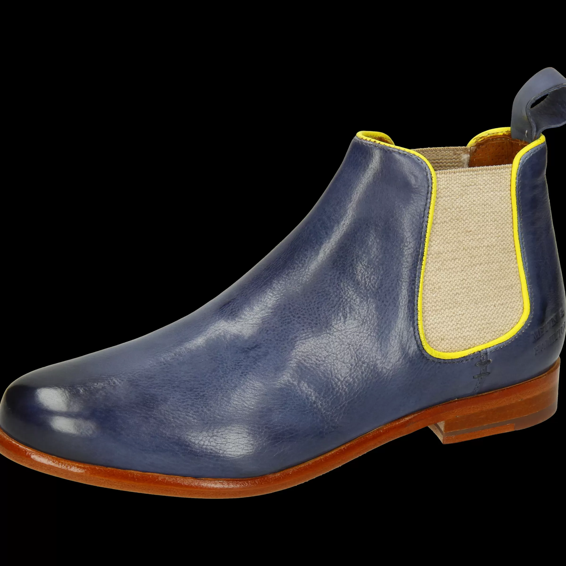 Melvin & Hamilton Enkellaarsjes<Selina 48 Blauw
