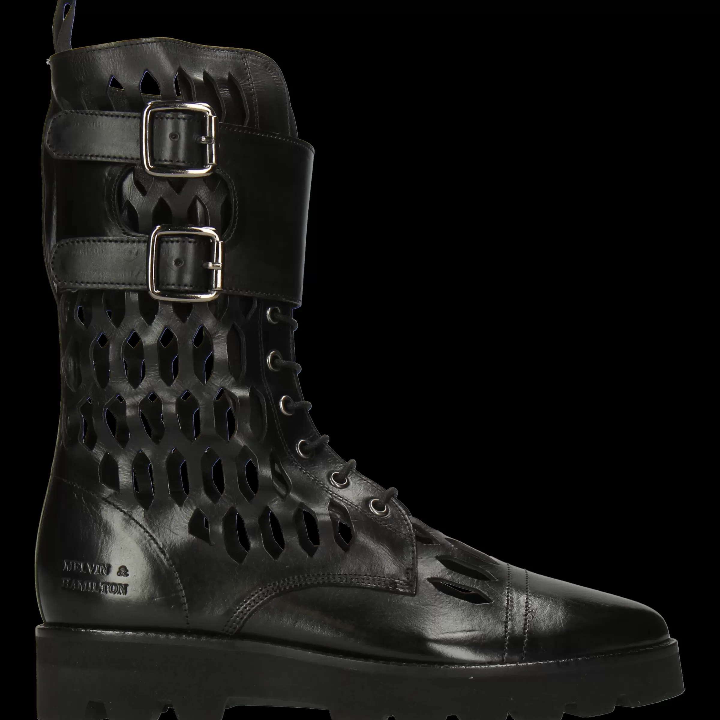 Melvin & Hamilton Laarzen<Selina 50 Zwart