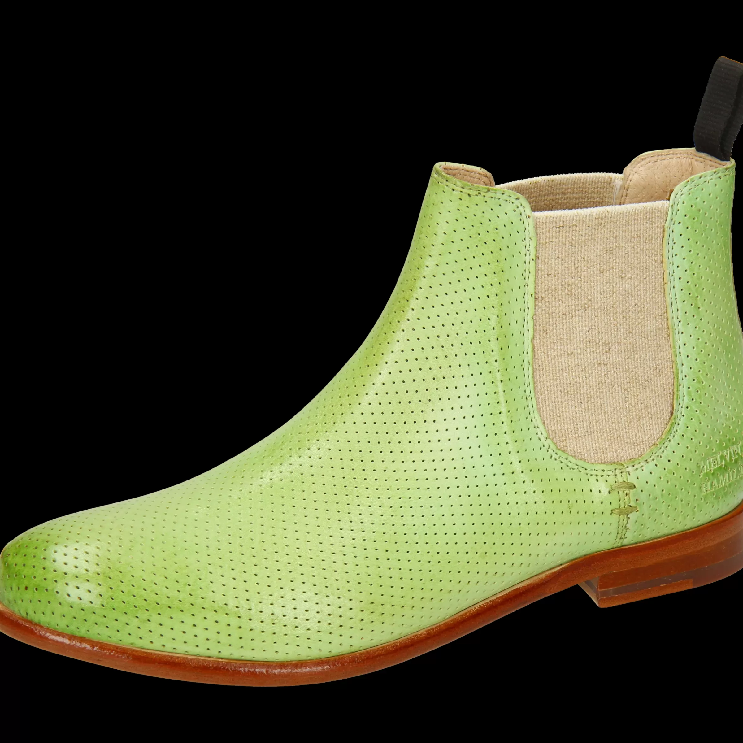 Melvin & Hamilton Enkellaarsjes<Selina 57 Groen