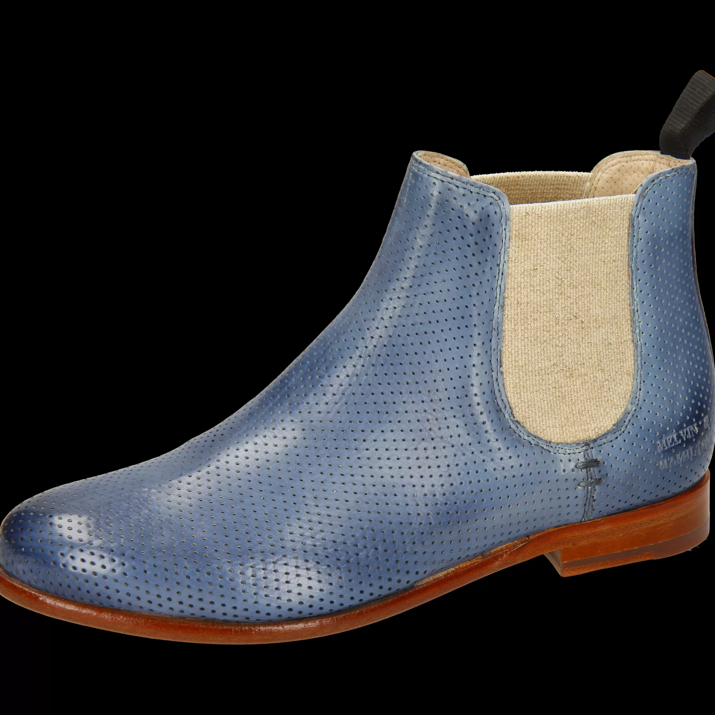Melvin & Hamilton Enkellaarsjes<Selina 57 Blauw
